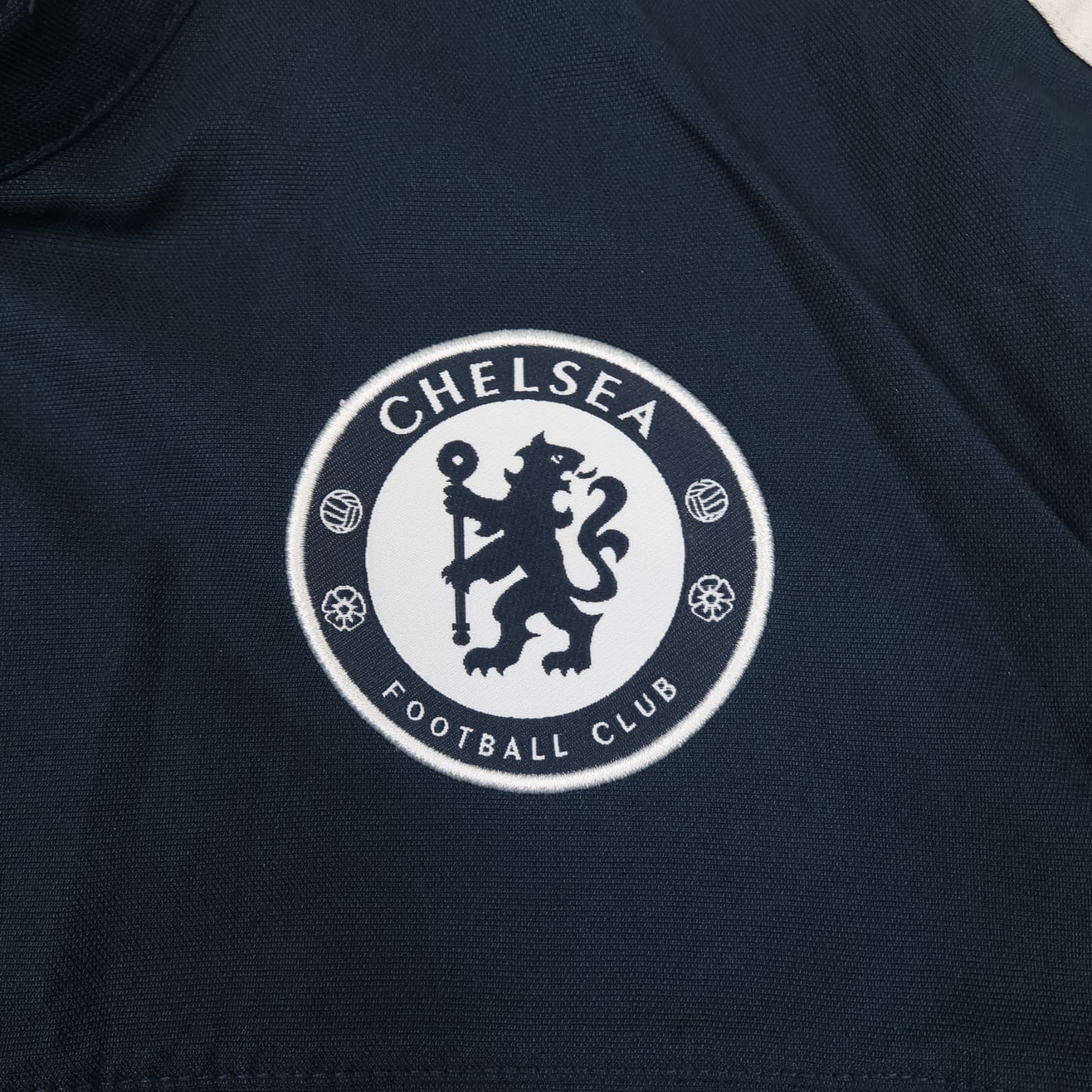 Chelsea Football Jacket Small Blue Tracksuit Anthem Buttons Adidas 2014 2015 photo 3