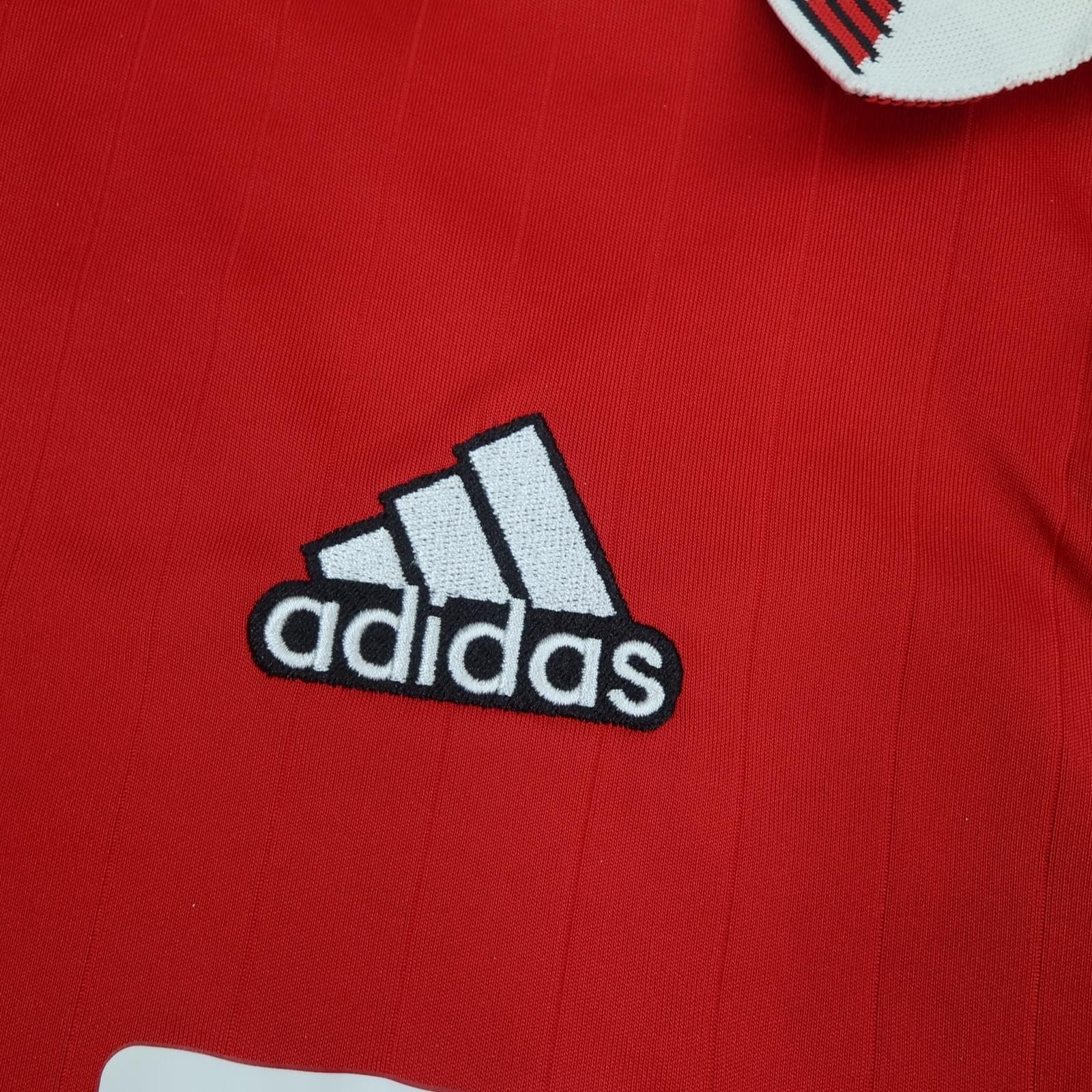 Manchester United Shirt Mens Large Red Home 2022 2023 Football Adidas Eriksen 14 photo 6