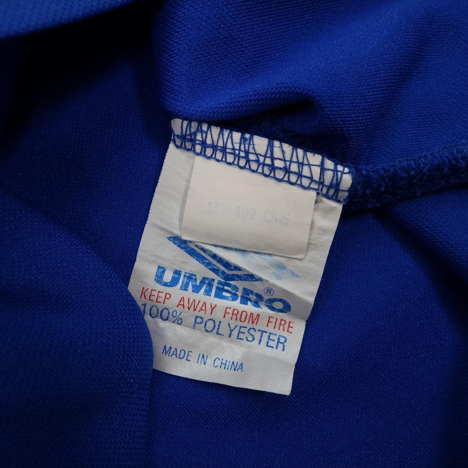 Vintage Chelsea Shirt Mens Medium Blue Home 1999 2001 Autoglass Desailly 6 photo 9