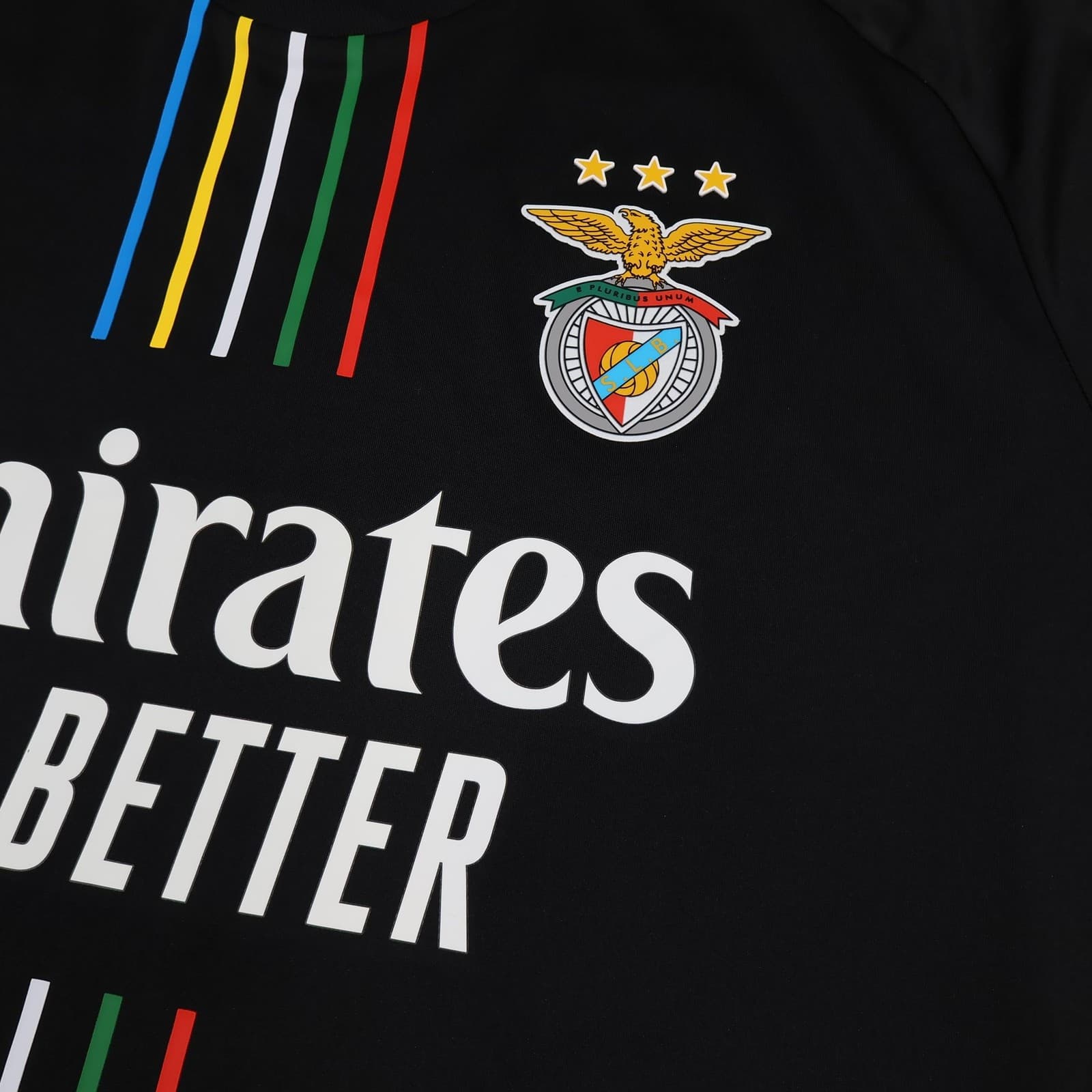 Benfica Shirt Mens 2XL Black 2023 2024 Football Adidas Emirates Jersey 120 Years photo 5