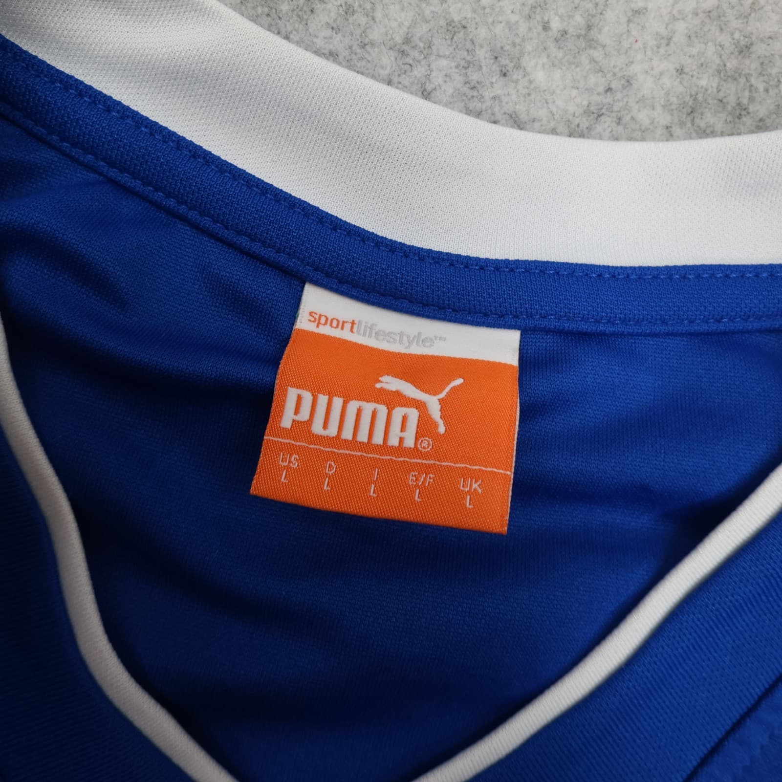 Leicester City Shirt Large Blue Home kit 2012 2013 Puma Soccer Jersey Football photo 7