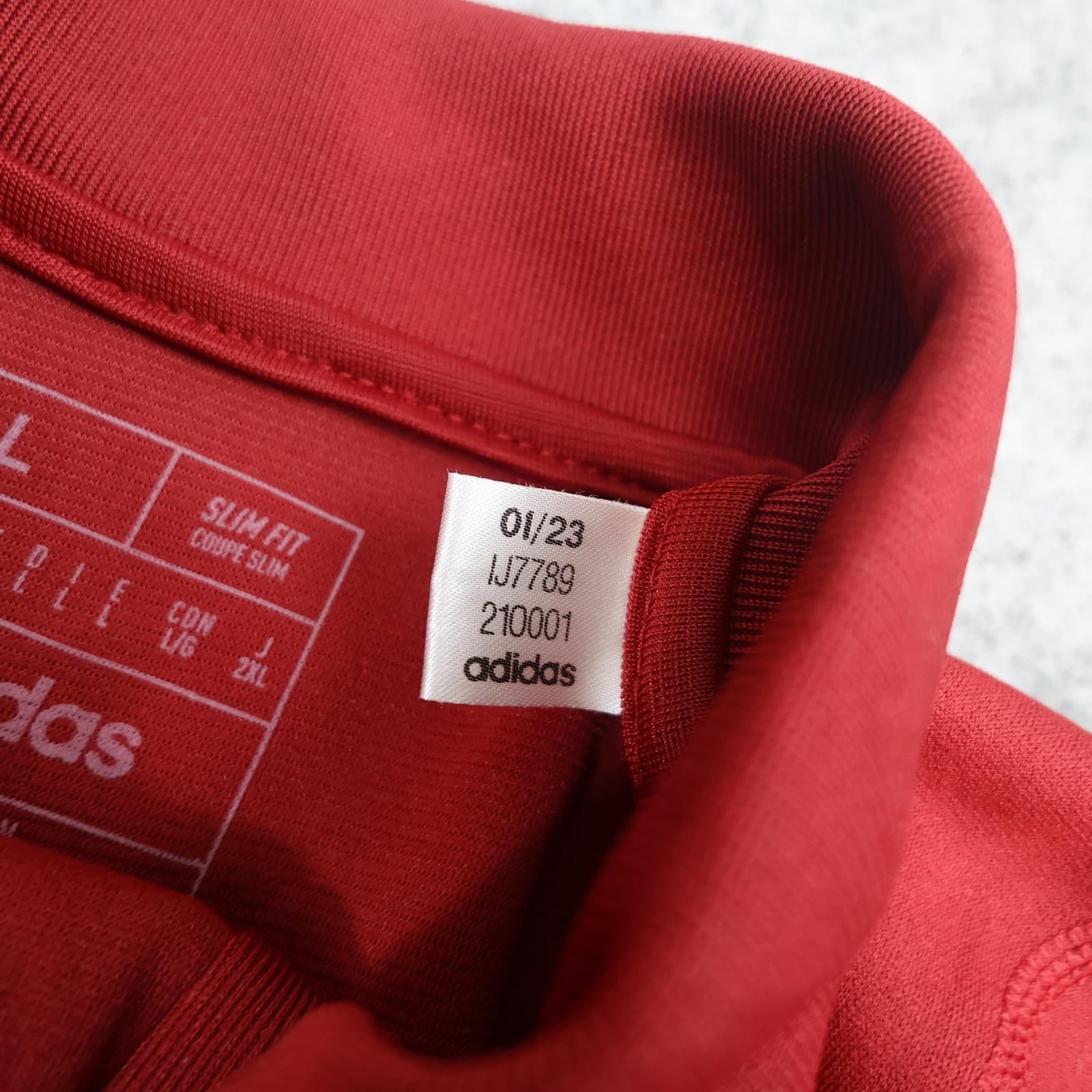 Arsenal Training Top Mens Large Red Football Adidas Pullover 2023 2024 Kit photo 8