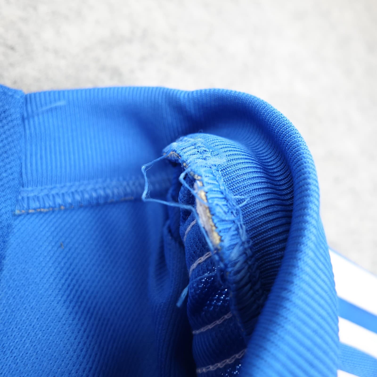Italy Home Shirt Mens 2XL Blue Football Adidas AEROREADY Jersey FIGC Top photo 6