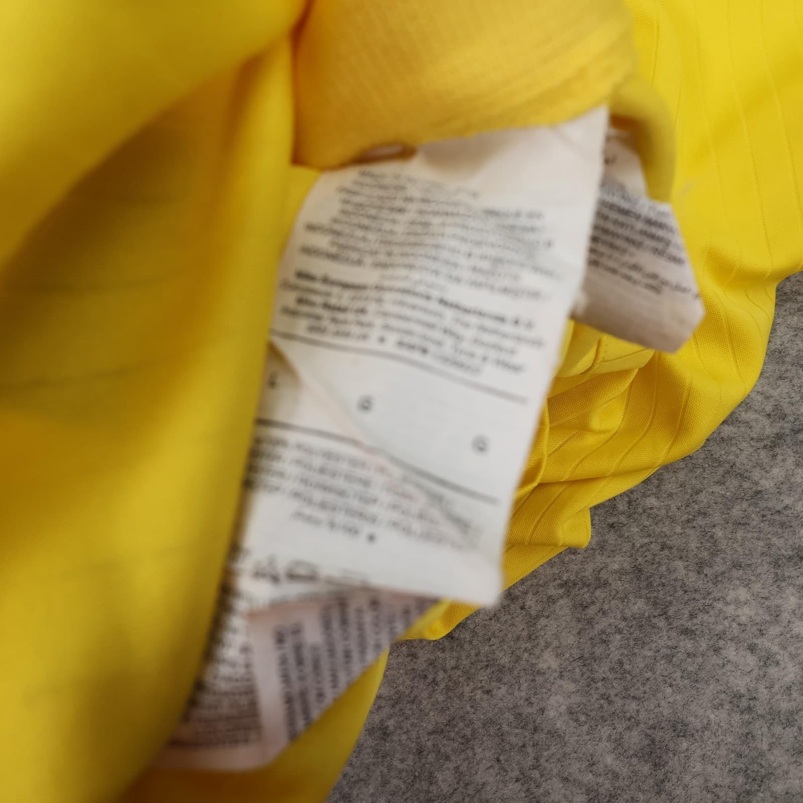 Liverpool Shirt Mens Large Yellow Third 2021 2022 Football Nike Soccer Jersey photo 14