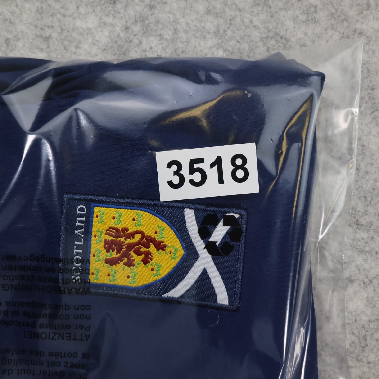 Scotland Football Shirt Large Blue Home Adidas 2010 2011 Soccer Jersey photo 15