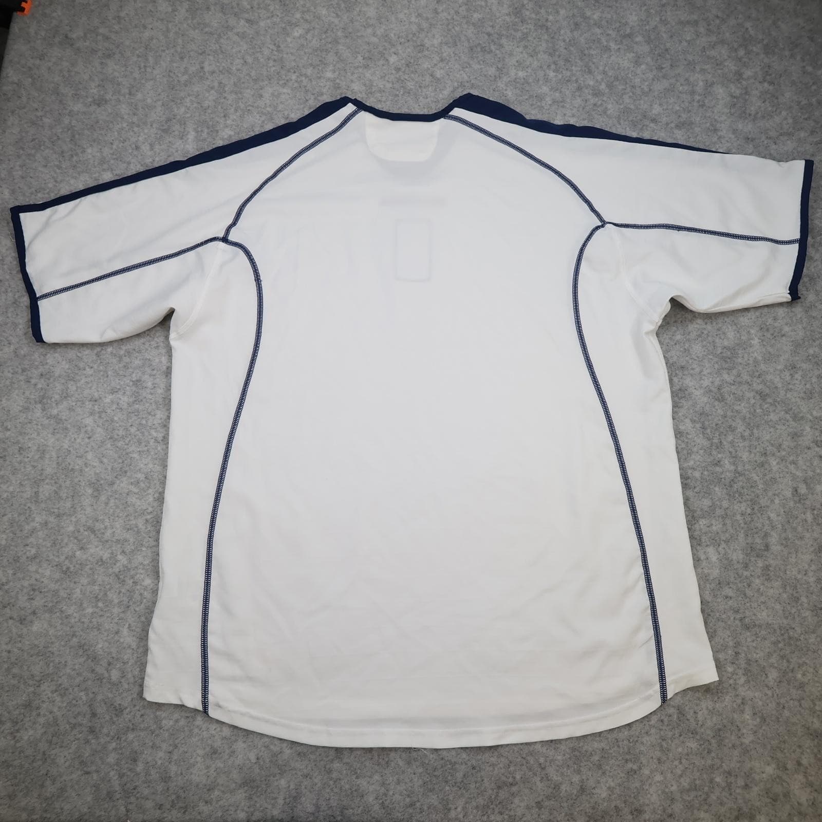 Scotland Away Shirt Mens XL White Short Sleeve 2003 2005 Diadora Jersey photo 2