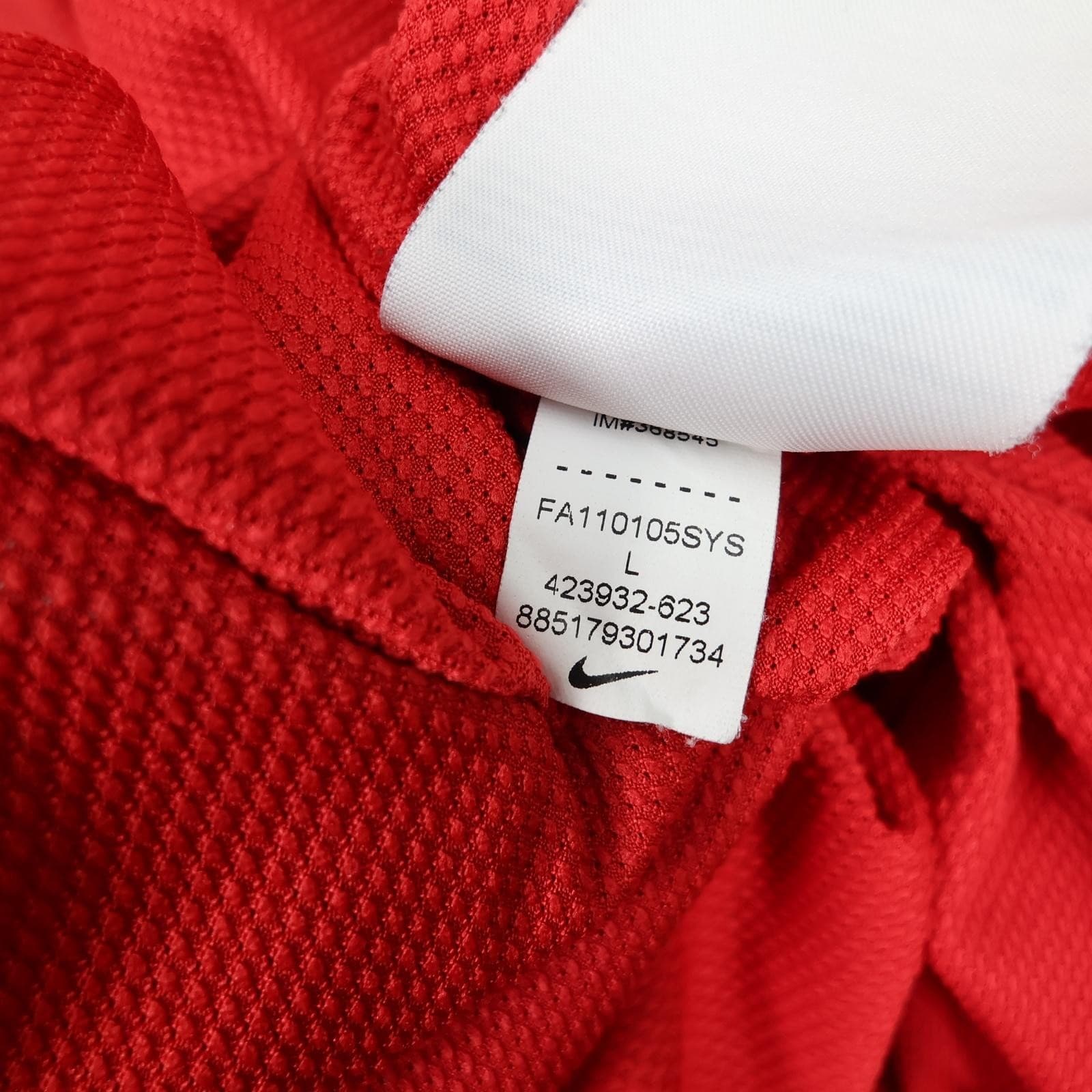 Manchester United Shirt Mens Large Red Home 2011 2012 Football Nike AON Jersey photo 14