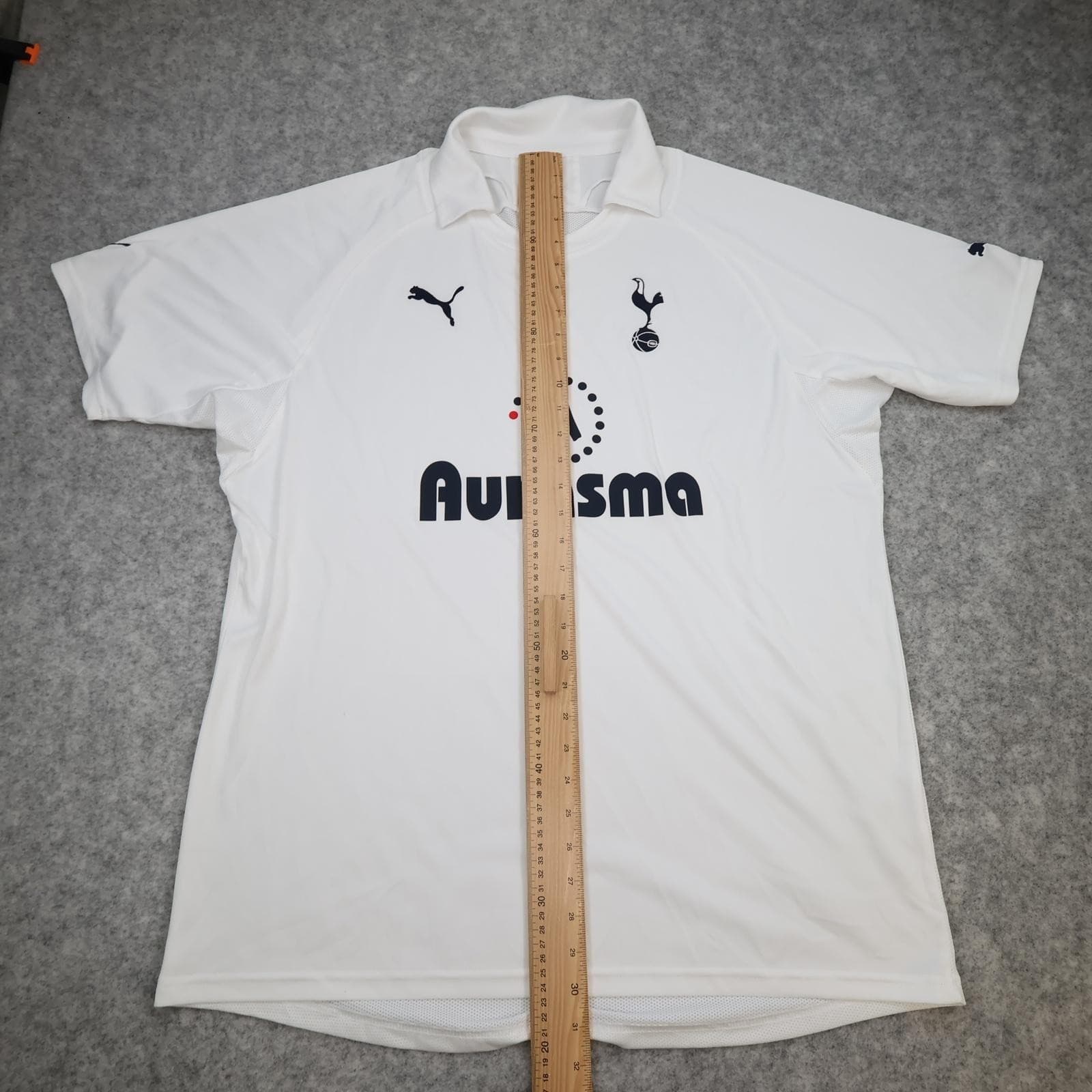 Tottenham Hotspur Shirt Mens Extra Large White Home 2011 2012 Puma Soccer Jersey photo 11