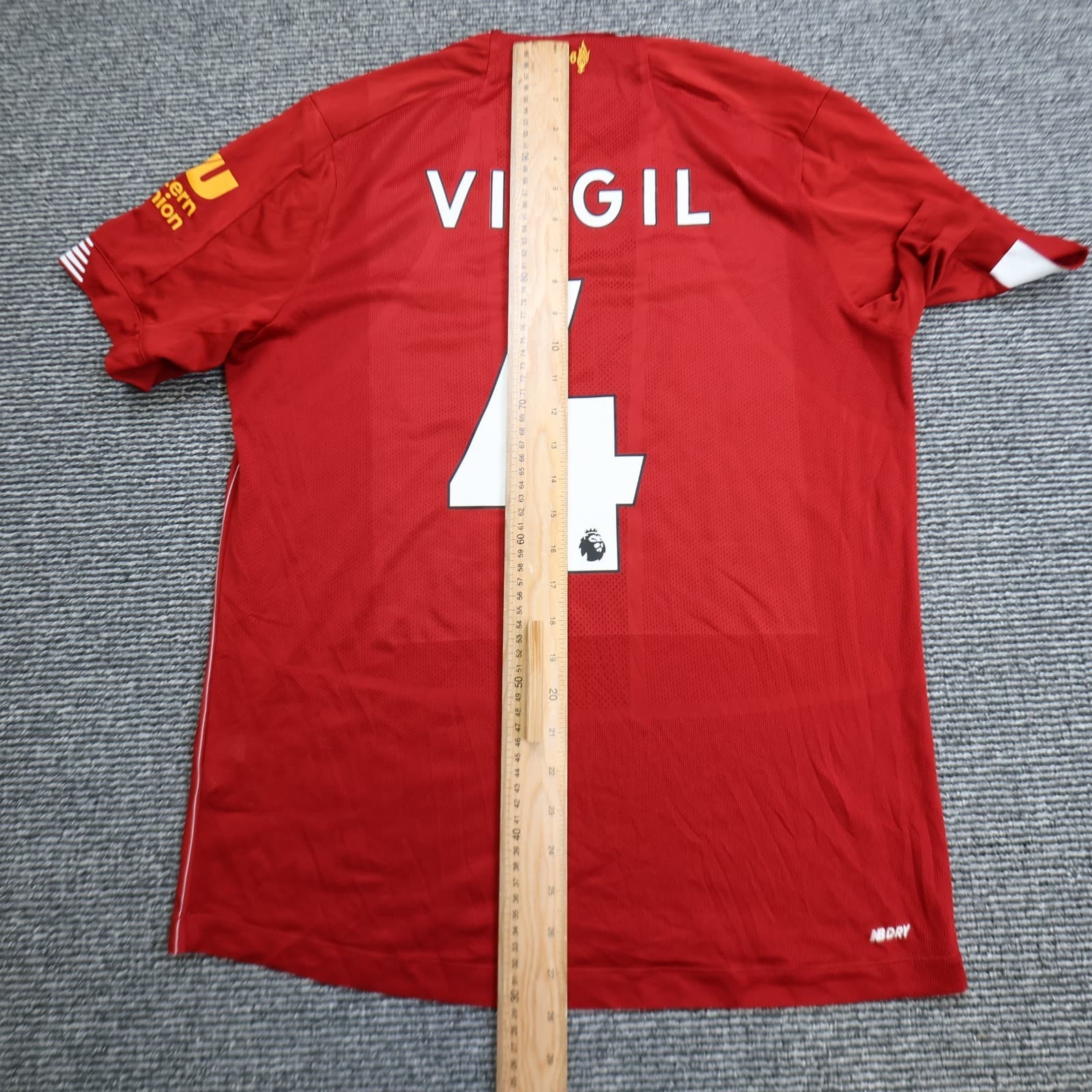 Liverpool Shirt Large Red Home Kit 2019 2020 New Balance Jersey van Dijk 4 photo 13