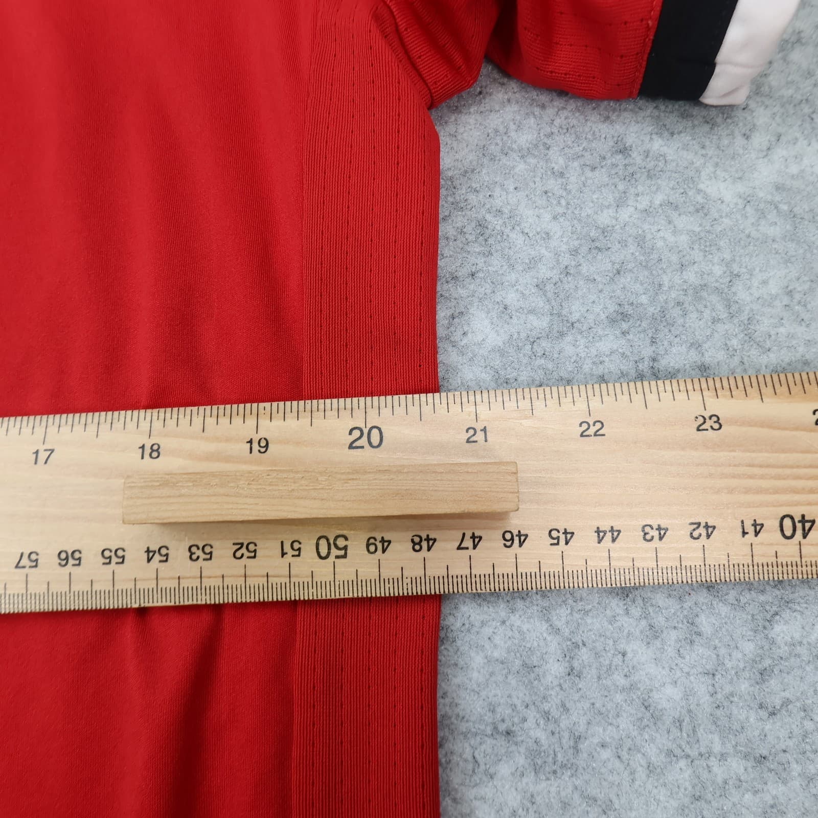 Manchester United Shirt Large Red Home Kit 2017 2018 Adidas Soccer Jersey photo 10