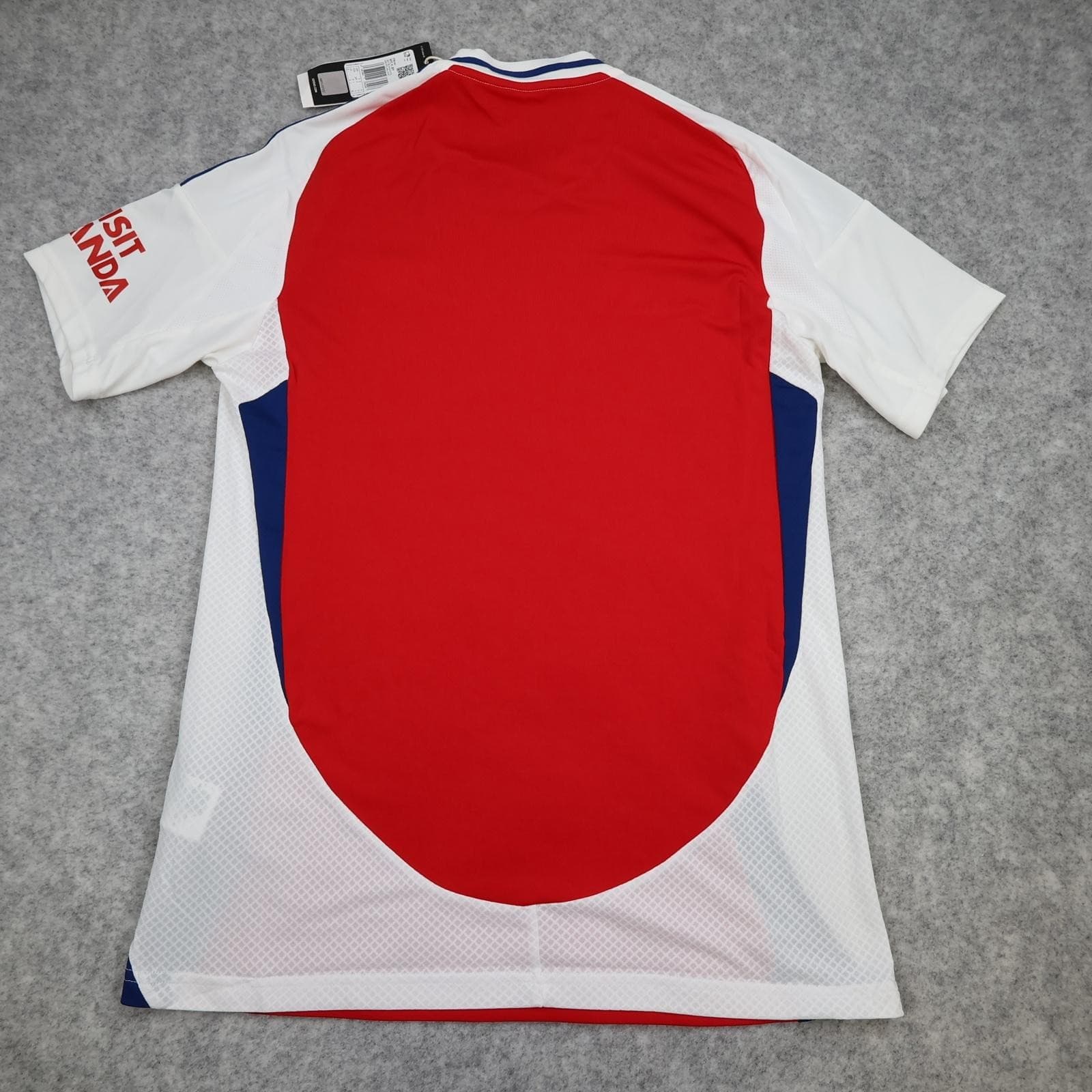 Arsenal Shirt Mens Small Home 2024 2025 Red Adidas Soccer Jersey Slim Fit photo 2