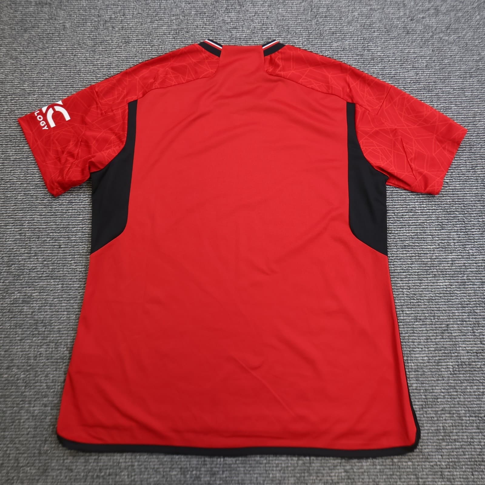 Manchester United Shirt Extra Large Red Home Kit 23 24 Adidas Soccer Jersey photo 7