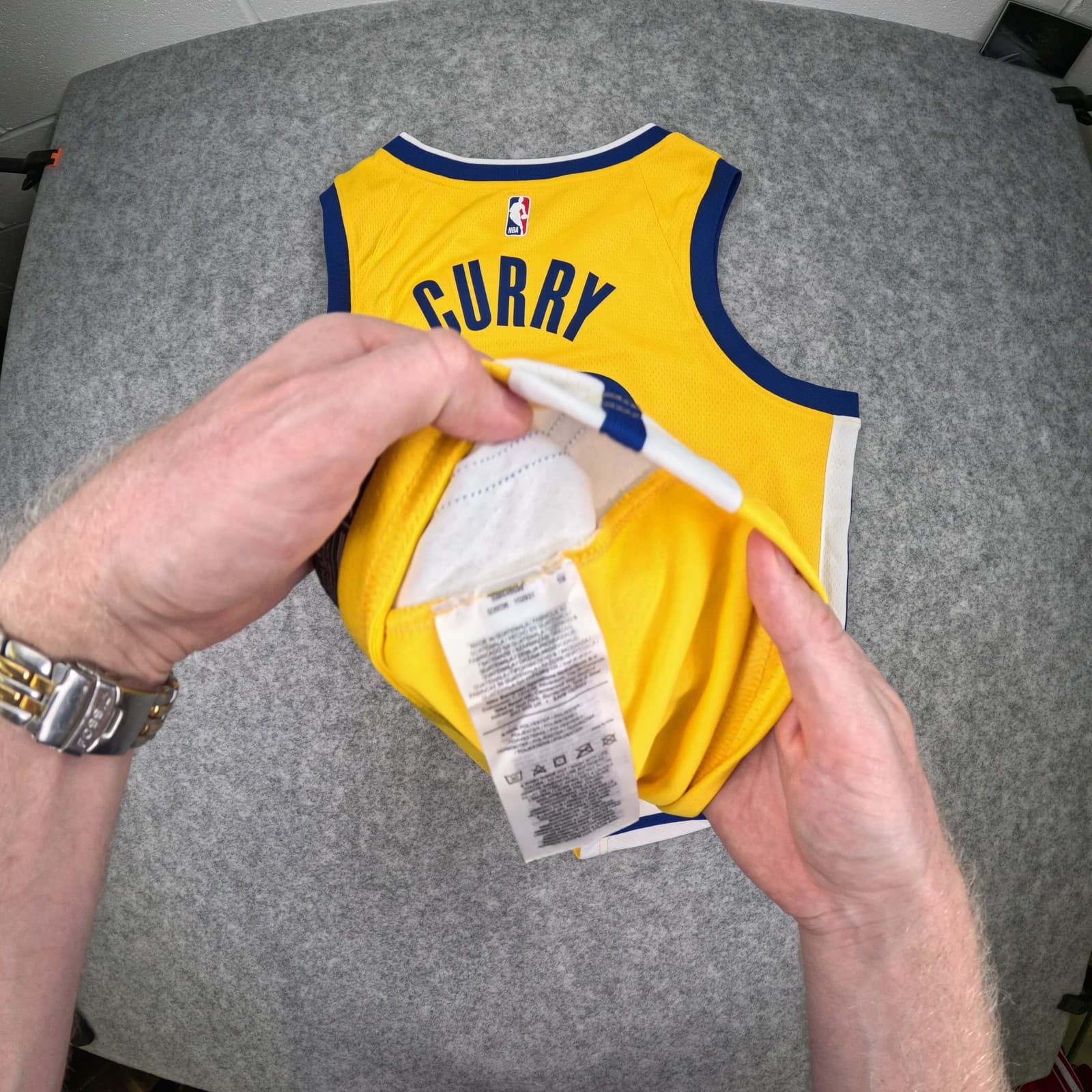 Golden State Warriors Basketball Jersey Swingman Statement Edition Curry Jersey photo 3