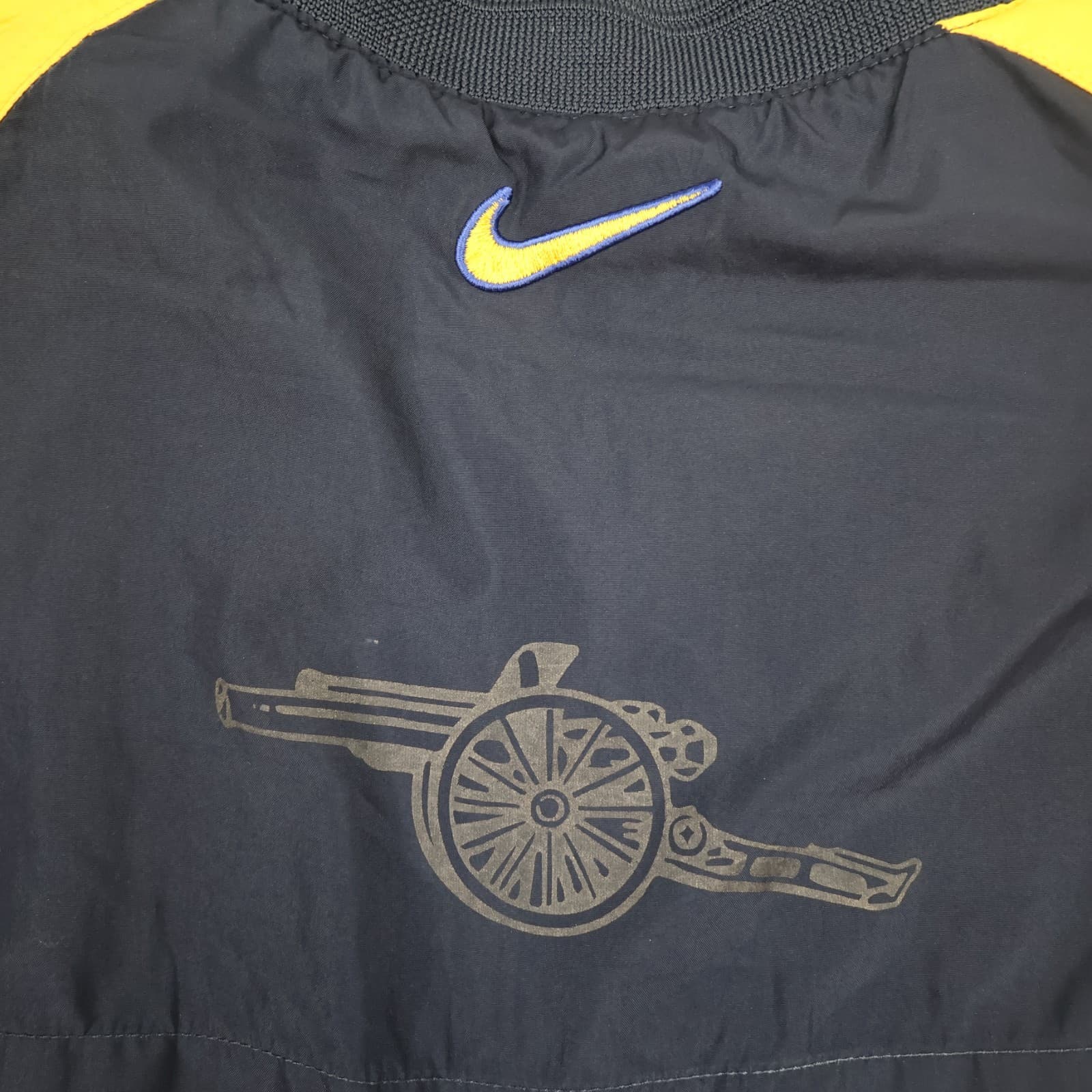Arsenal Jacket Extra Large Boys 42" Training Rain Nike Windbreaker 1999 2001 photo 13