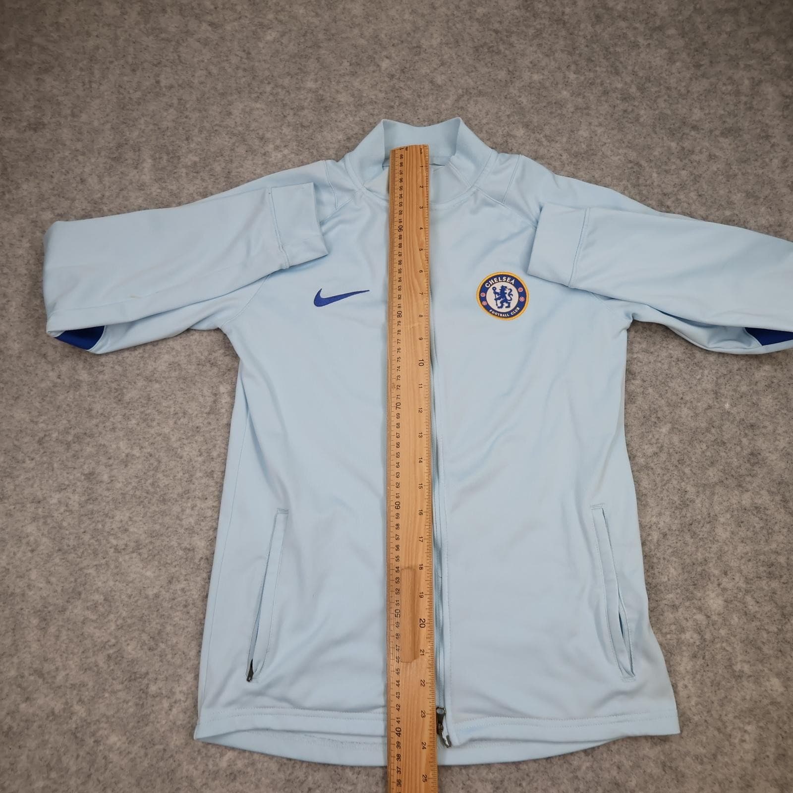 Chelsea FC Jacket Boys XL Light Blue Football Nike Dri Fit Training 2020 2021 photo 10