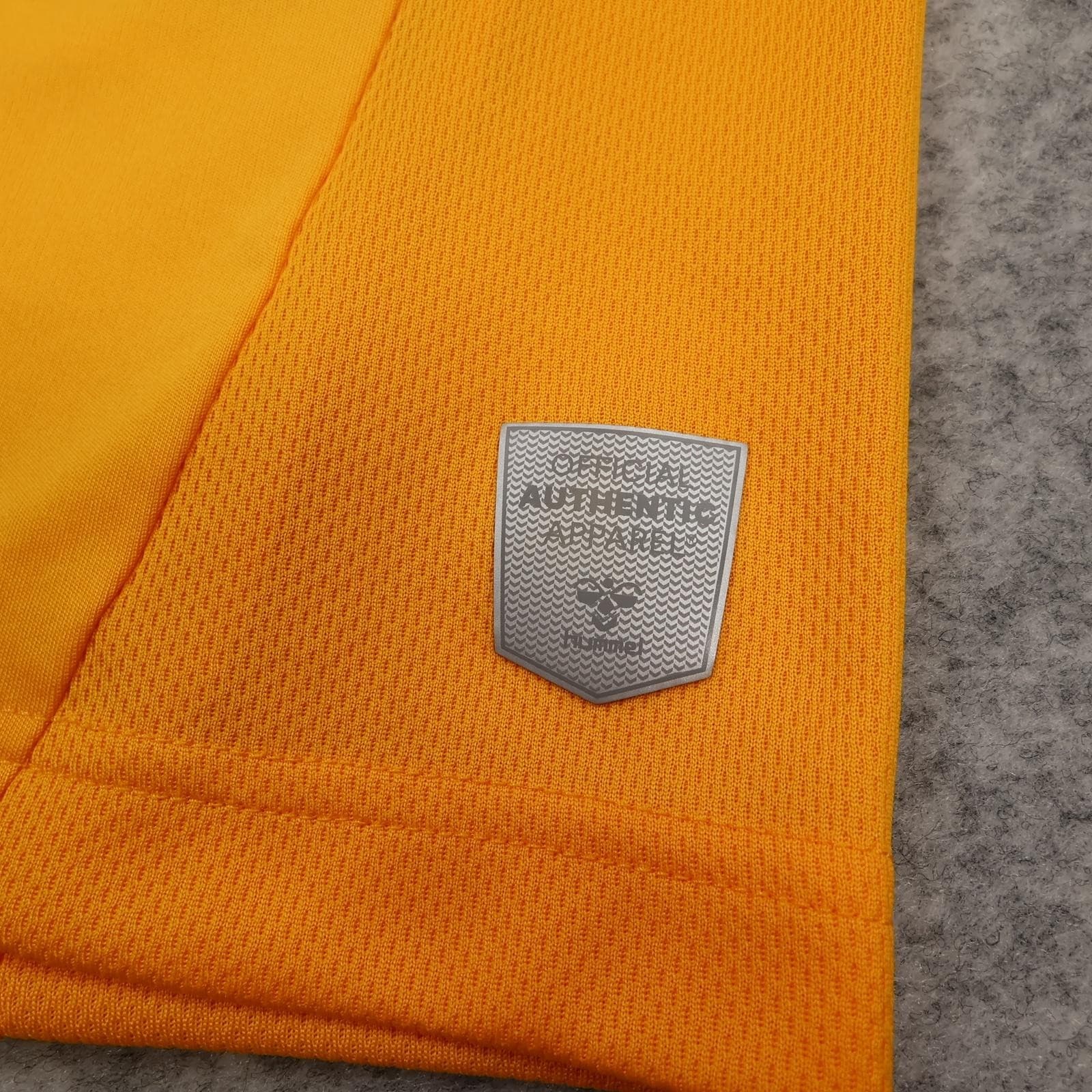 Everton Shirt Mens Medium Yellow Away 2020 2021 Football Hummel Cazoo Jersey photo 8