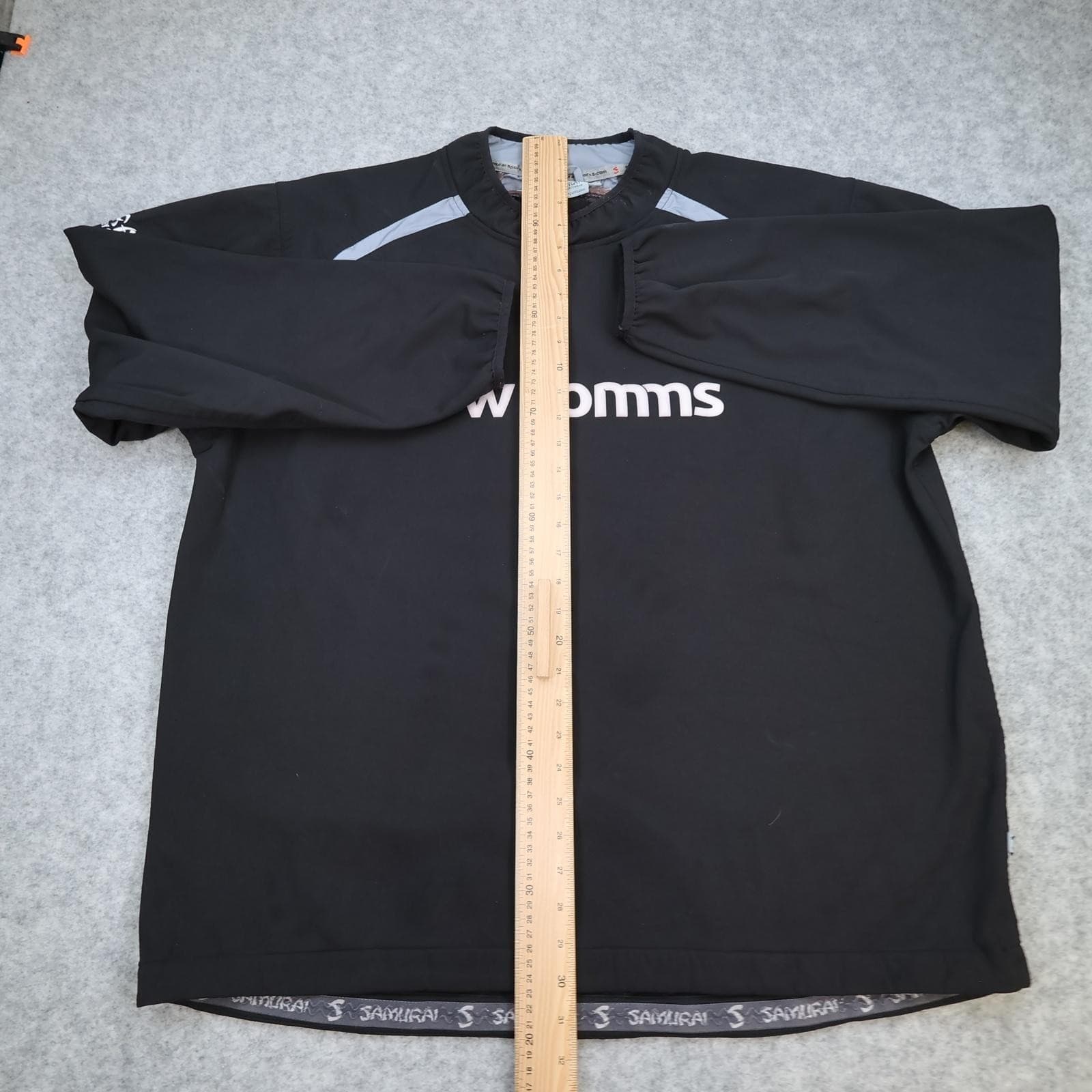Exeter Chiefs Training Top Mens 3XL Black Rugby Samurai SW Comms Sweatshirt photo 10