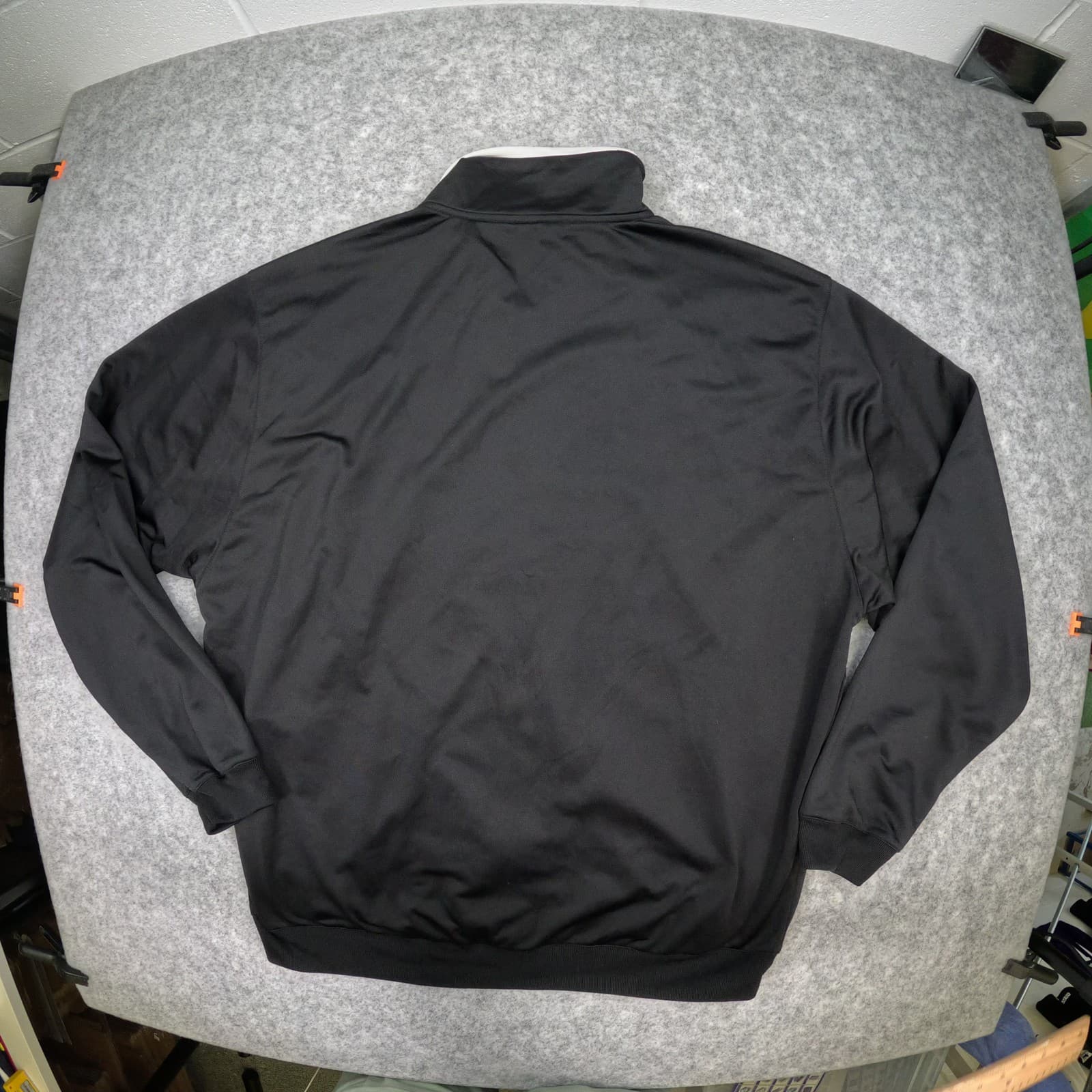 Portsmouth Football Jacket Extra Large Black 2002 2003 Sport Tracksuit Zipped photo 2