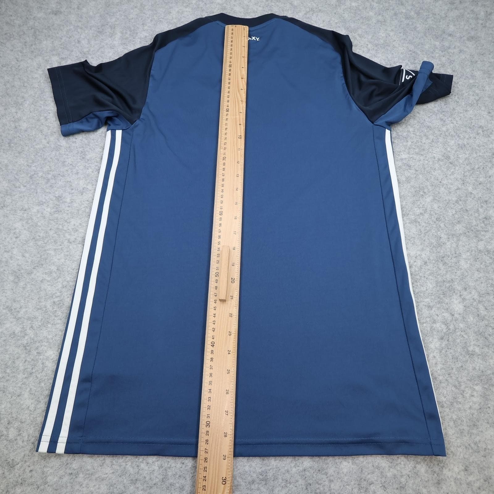 LA Galaxy Shirt Mens Medium Blue 2019 2020 Football Adidas Soccer Jersey photo 12