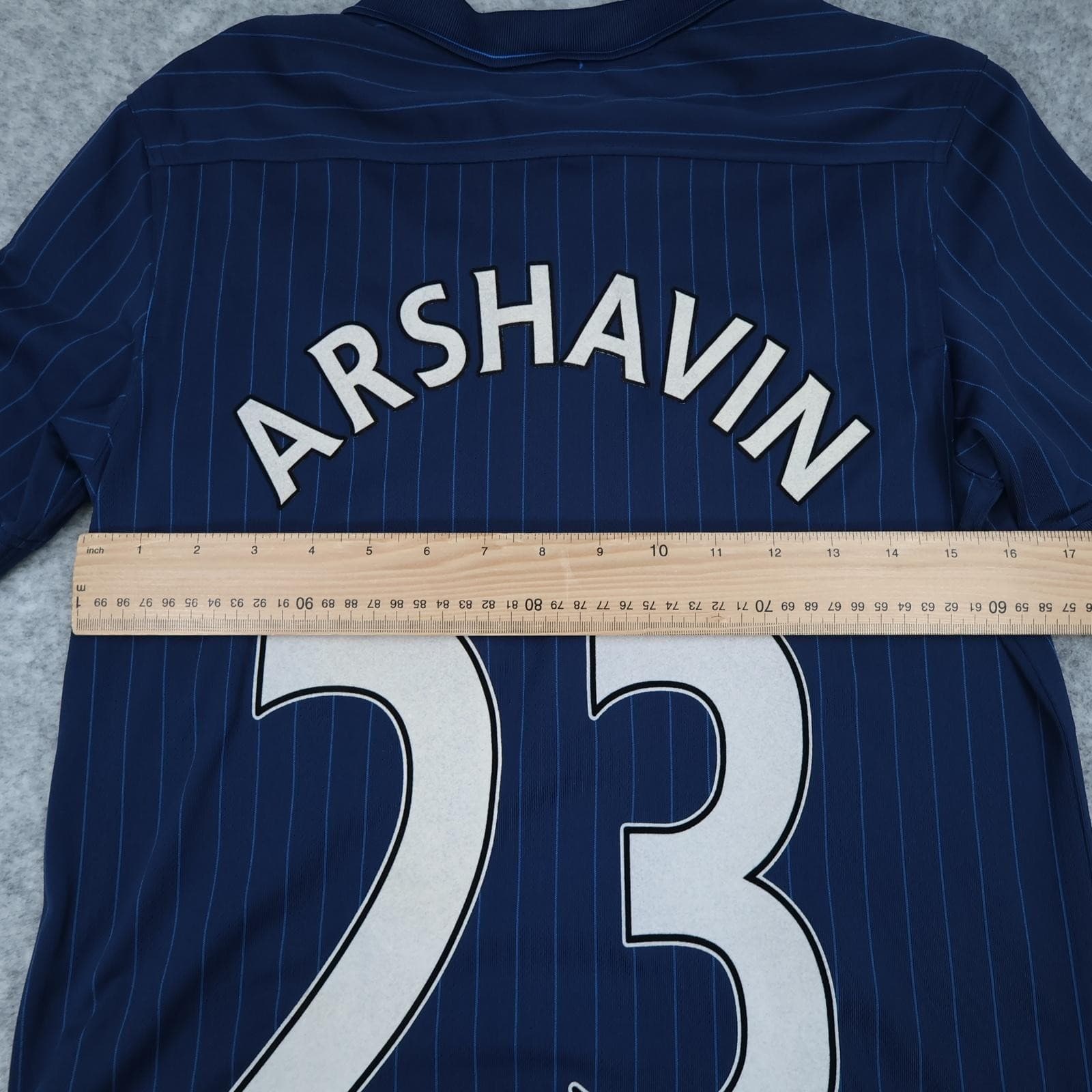 Arsenal Away Shirt Youth 13-15 Years Blue 2009 2010 Football Nike Arshavin 23 photo 15
