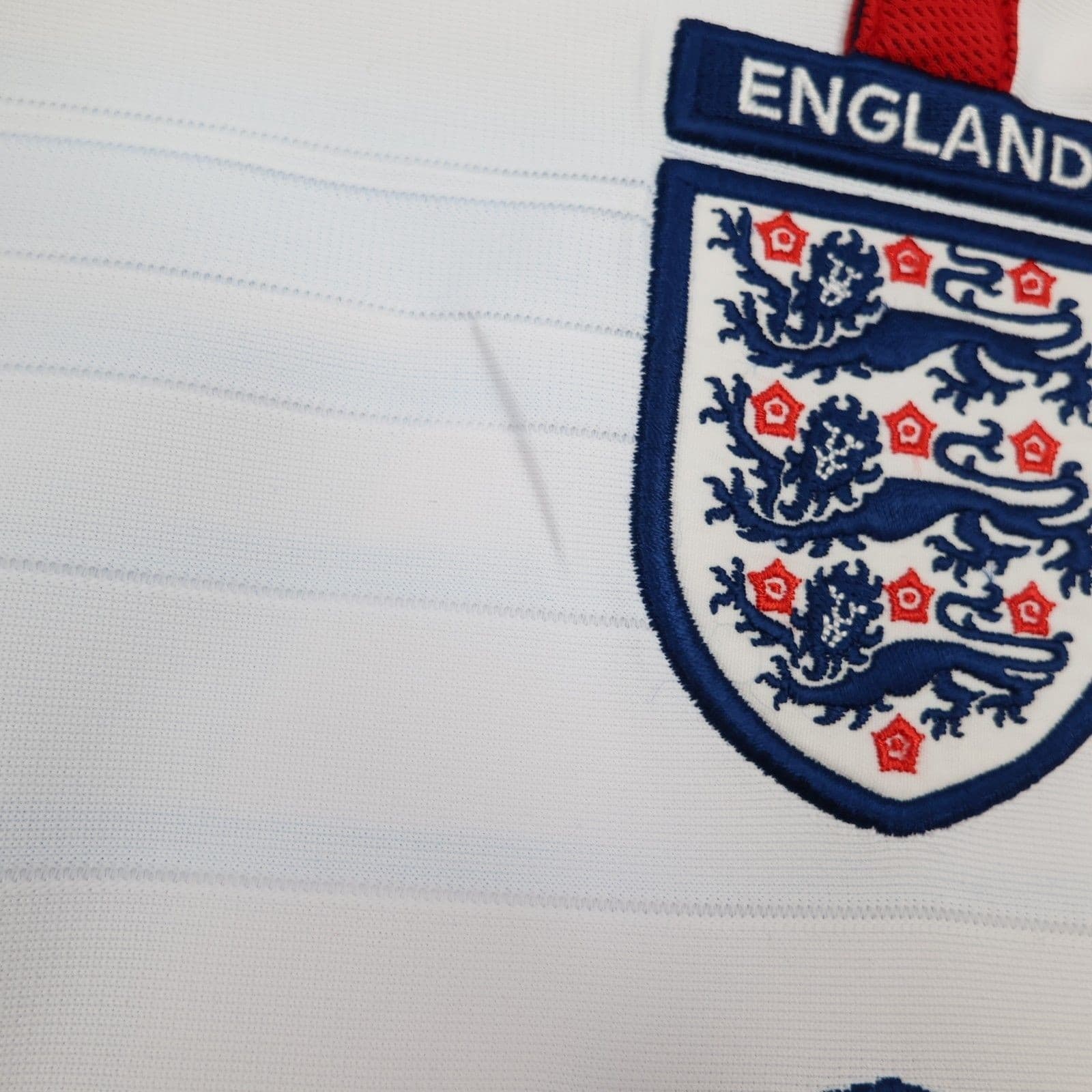 England Football Shirt 2XL White Home Kit Umbro 2003 2005 Wayne Rooney photo 7