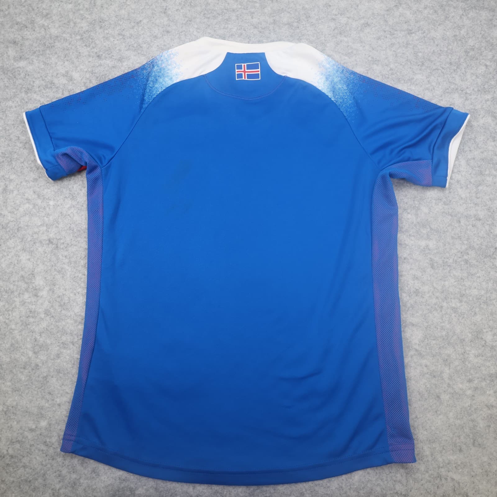 Iceland Football Shirt Extra Small Blue Home Kit 2018 2019 Soccer Jersey KSI photo 2