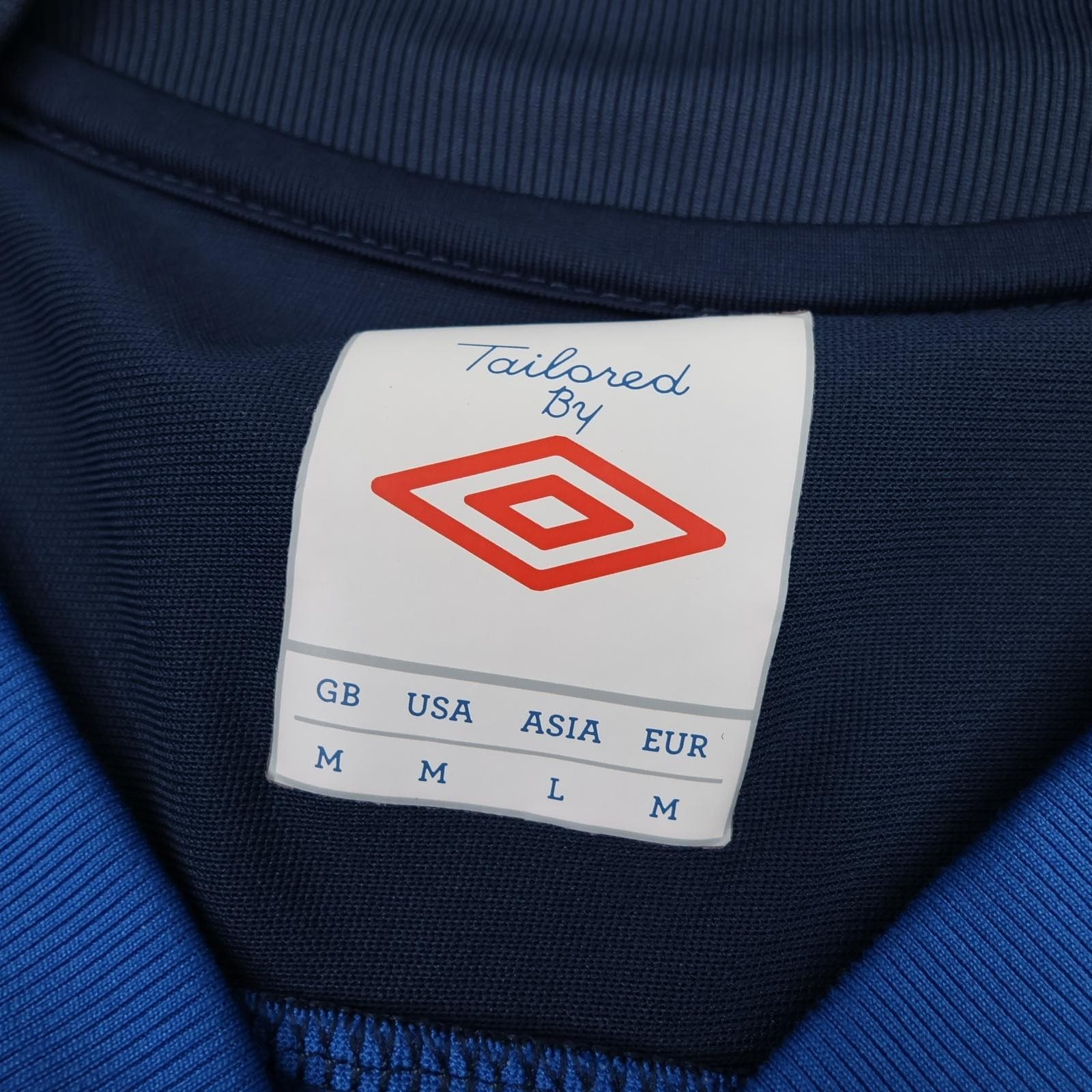 Northern Ireland Training Shirt Mens Medium Blue 2010 2011 Umbro Soccer Jersey photo 7