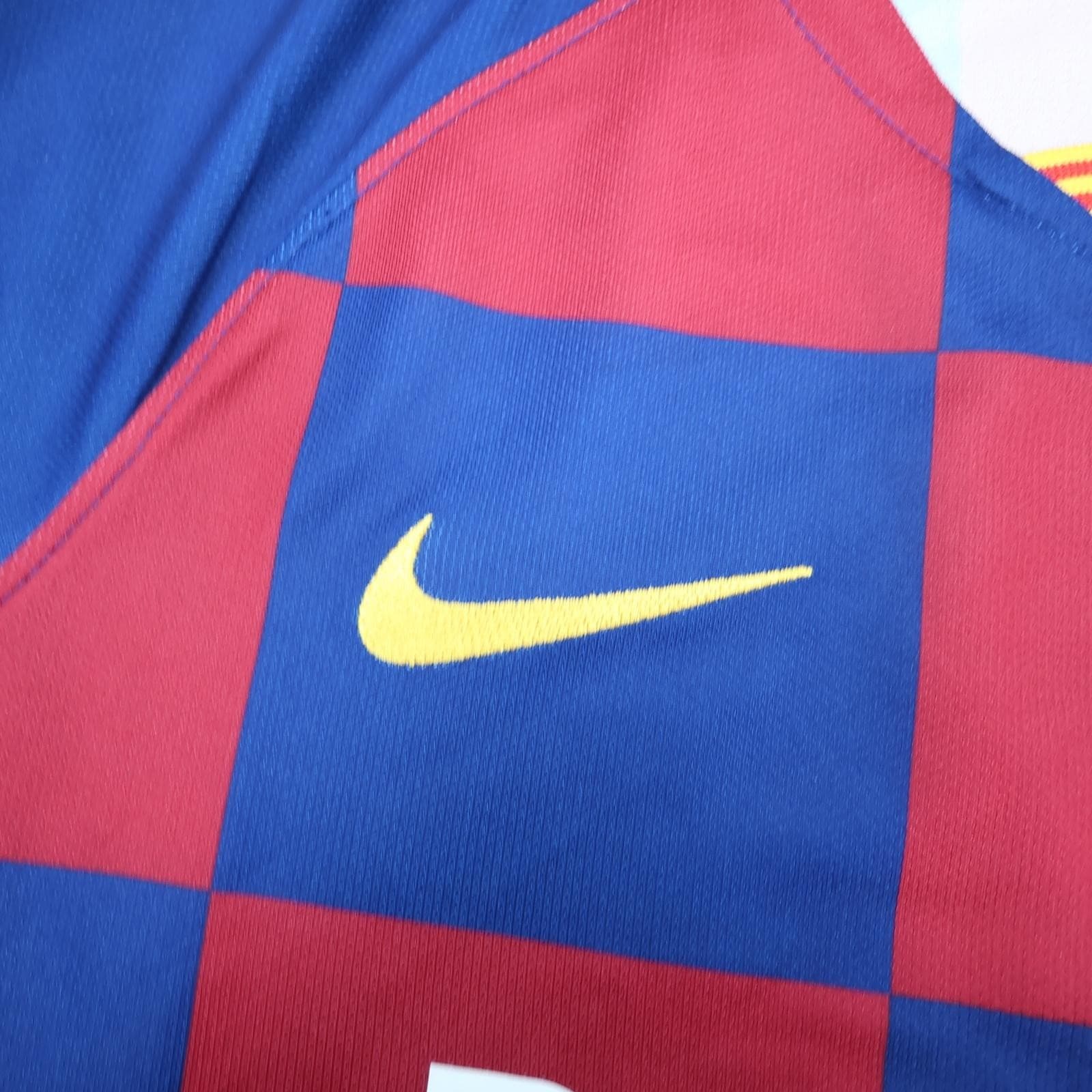 Barcelona Shirt Womens Small Red Blue Home 2019 2020 Football Nike Soccer Jersey photo 5