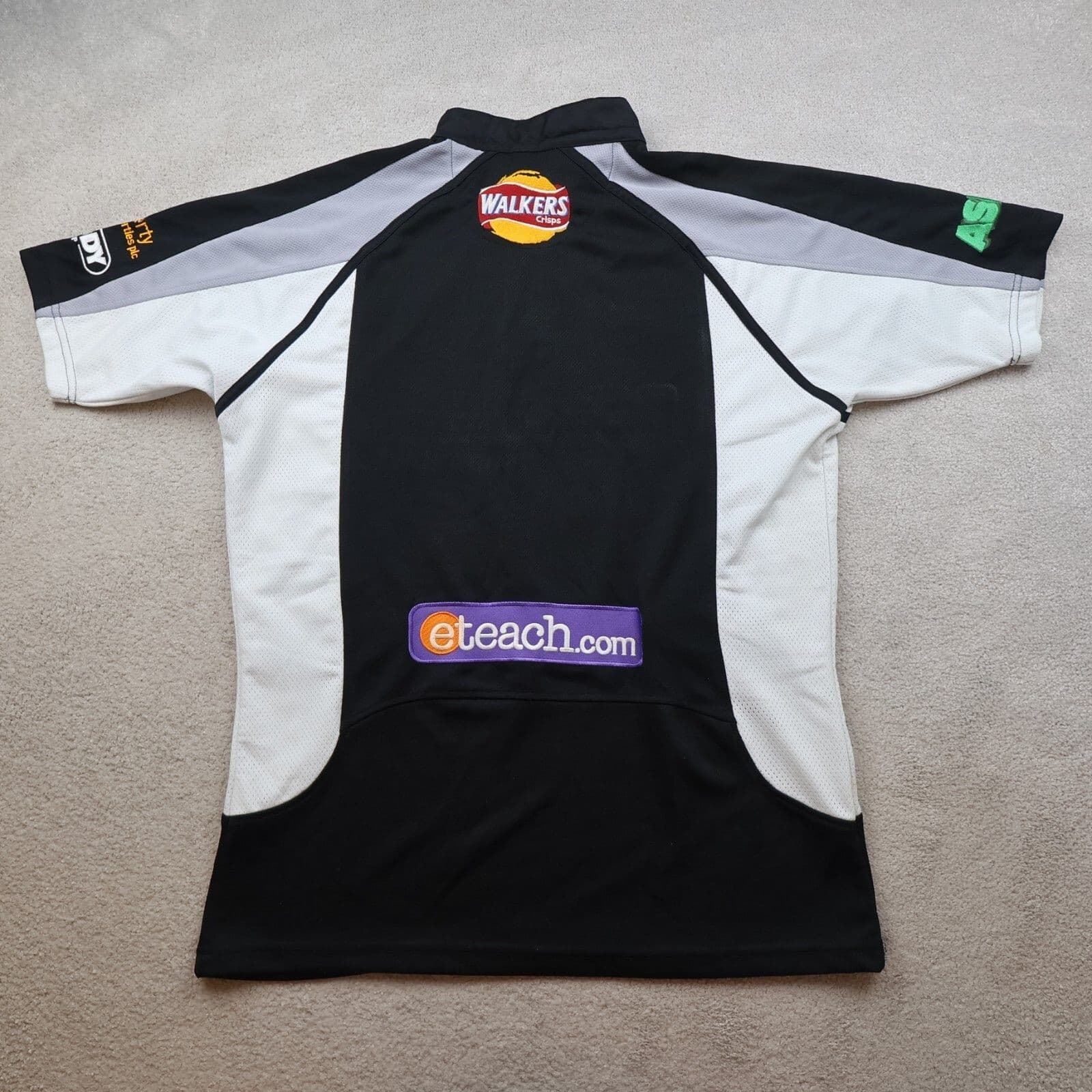 Ospreys Rugby Shirt Medium Black Away Jersey 2006 2007 Kooga Jersey 42" photo 2