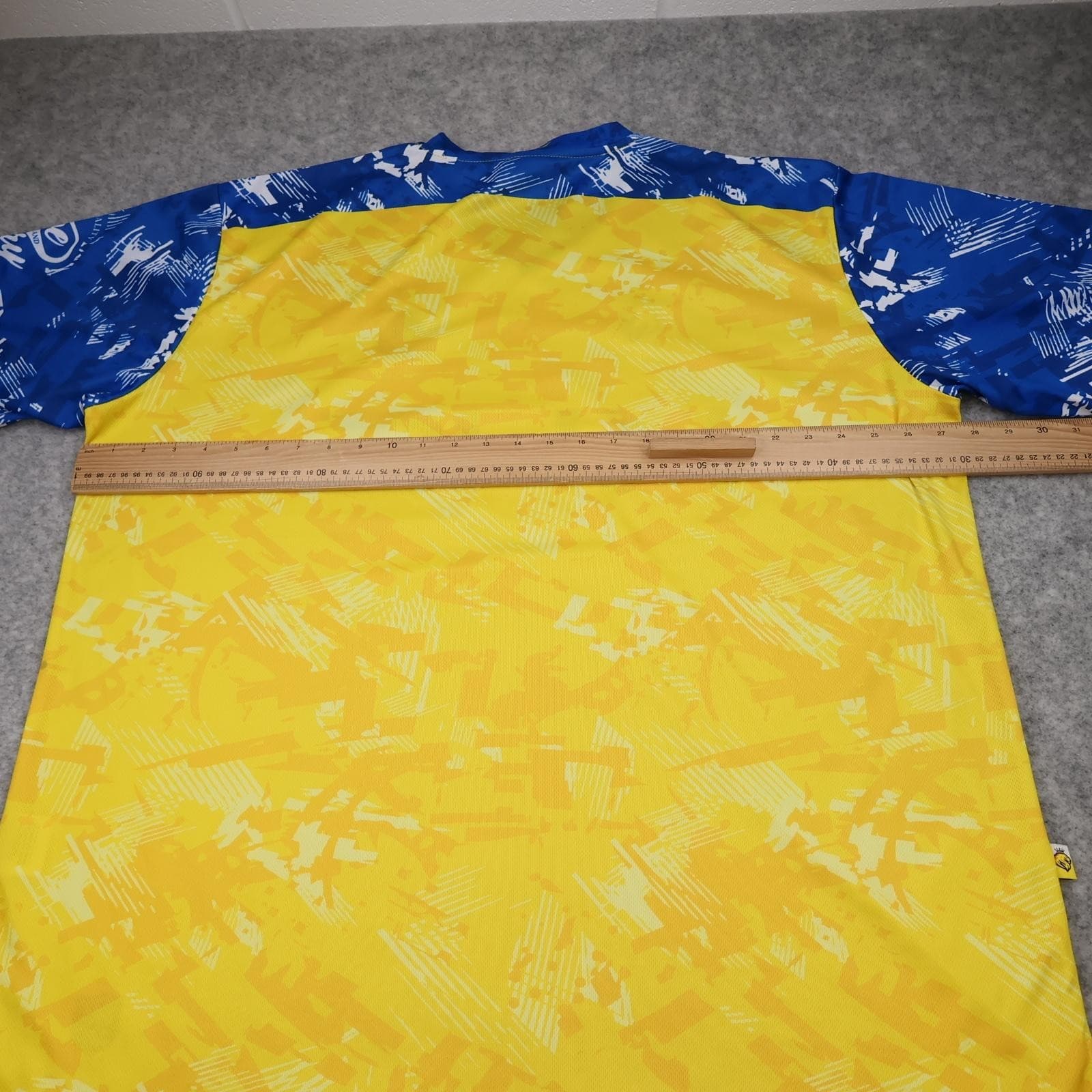 Colwyn Bay FC Shirt Mens 4XL Yellow Away 2024 2026 Football Soccer Jersey Ecokit photo 7