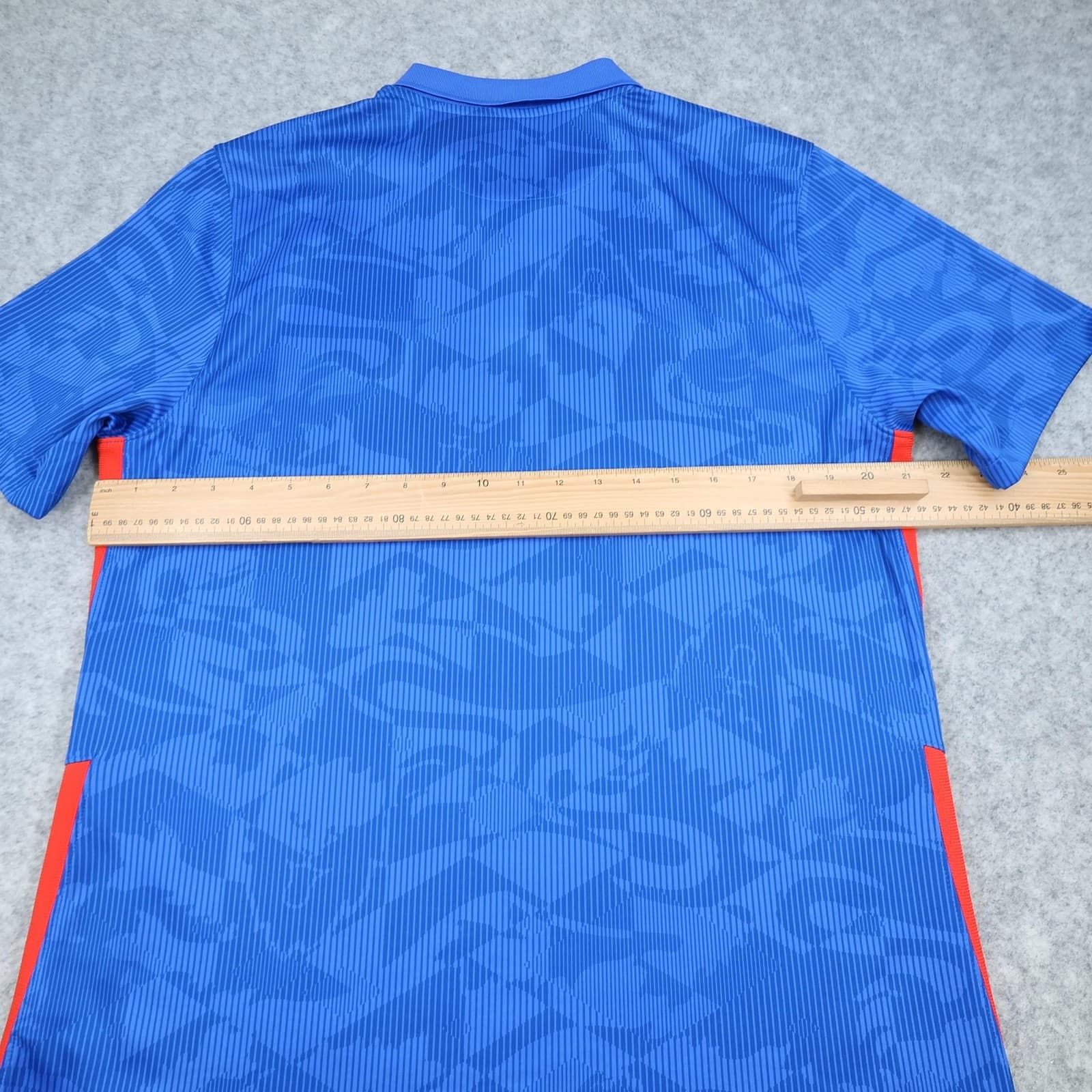 England Shirt Mens Large Blue Away Kit 2020 2021 Nike Dri Fit Soccer Jersey photo 8