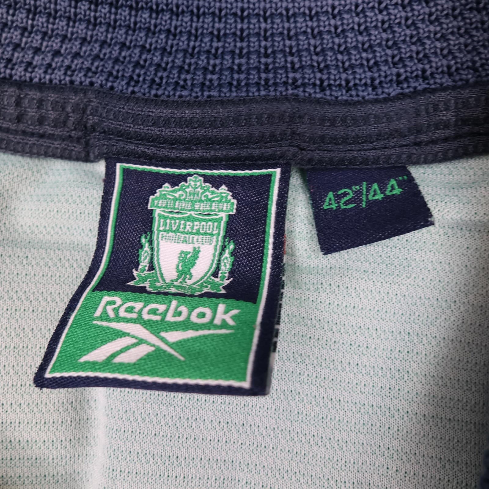 Vintage Liverpool Away Shirt Mens Large Green 1999 2000 Reebok Owen 10 Jersey photo 7