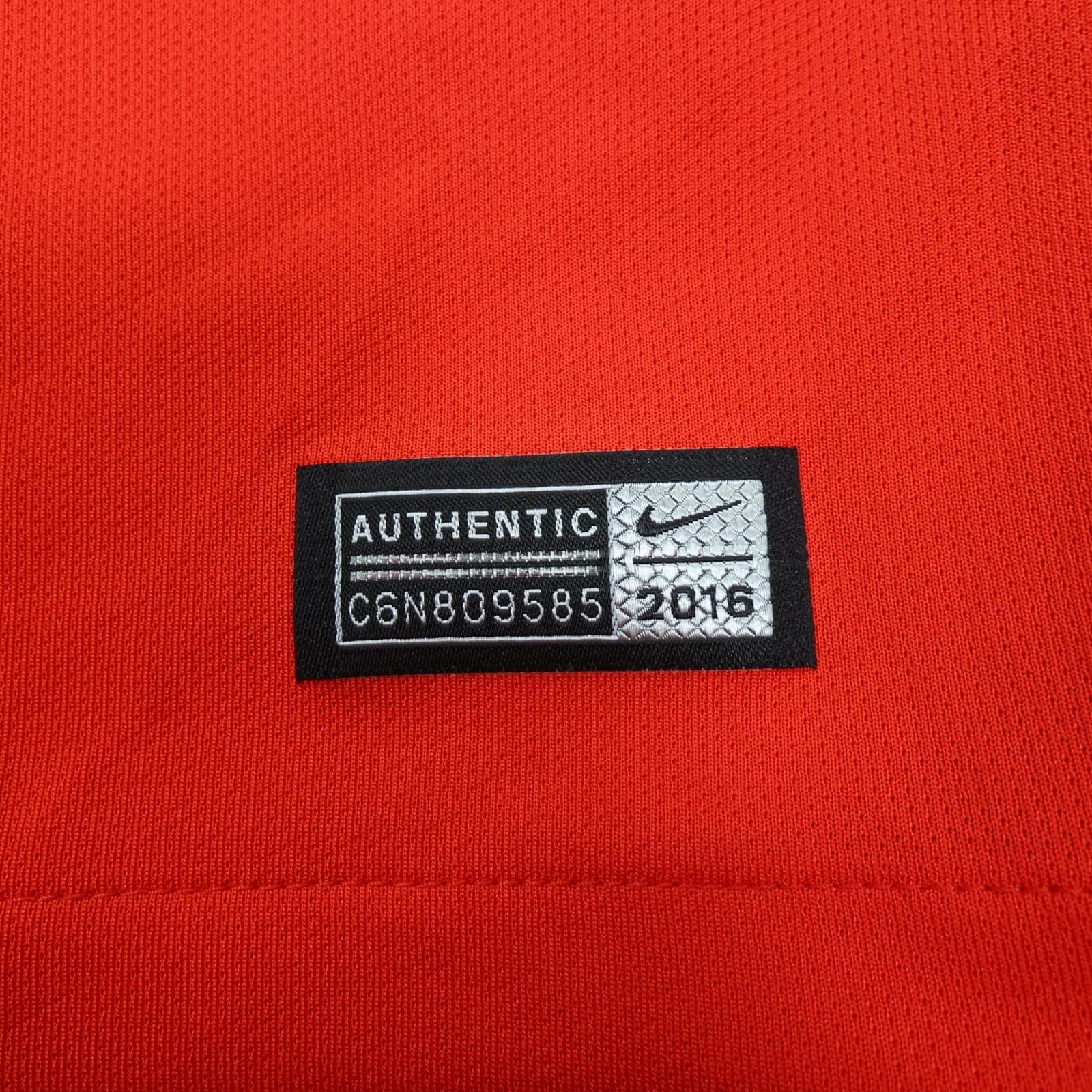 England Football Shirt Extra Large Nike Red Away Kit 2018 2019 Soccer Jersey 796 photo 3
