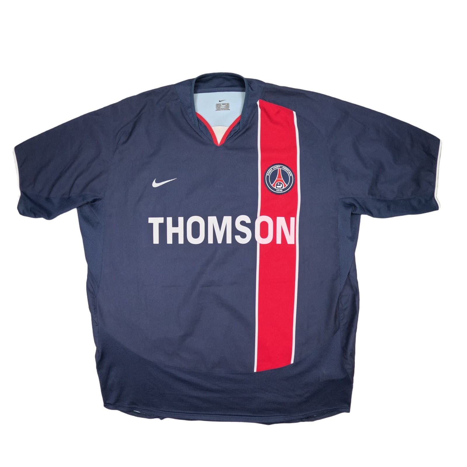 Paris Saint Germain Football Shirt Extra Large Navy Home Nike 2004 2005 Jersey