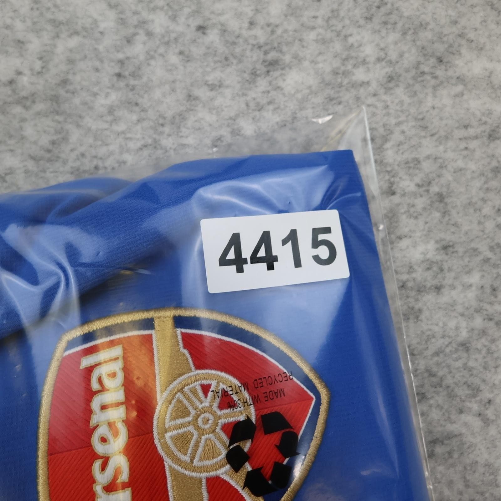Arsenal Jacket Mens Extra Large Blue Yellow Football Nike Dri Fit 2013 2014 photo 12