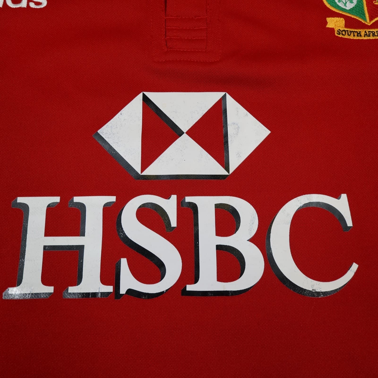 Lions Rugby Shirt Extra Large Adidas Jersey 2009 HSBC South Africa Tour photo 6