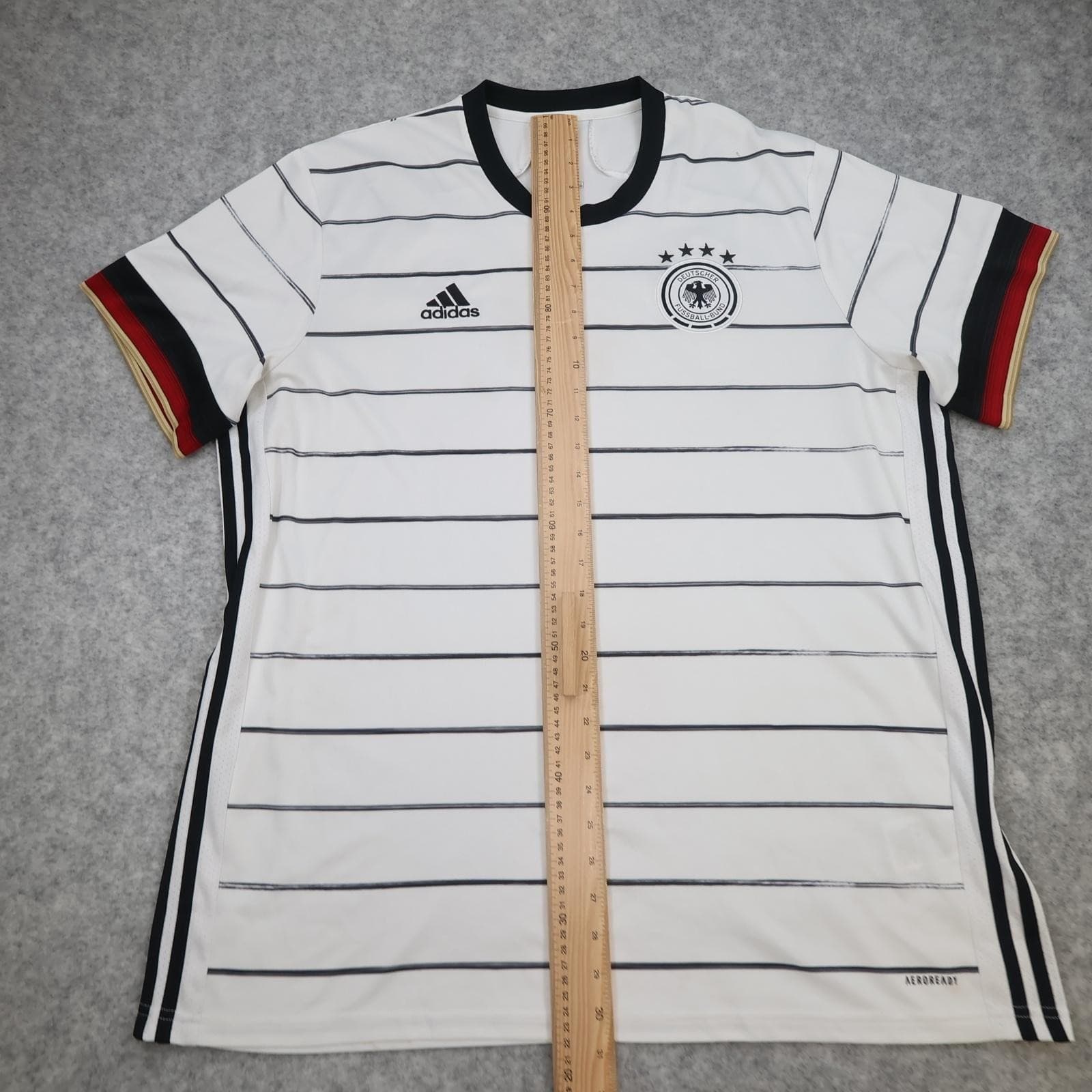 Germany Home Shirt Mens 2XL White 2020 2021 Football Adidas AEROREADY Jersey photo 11