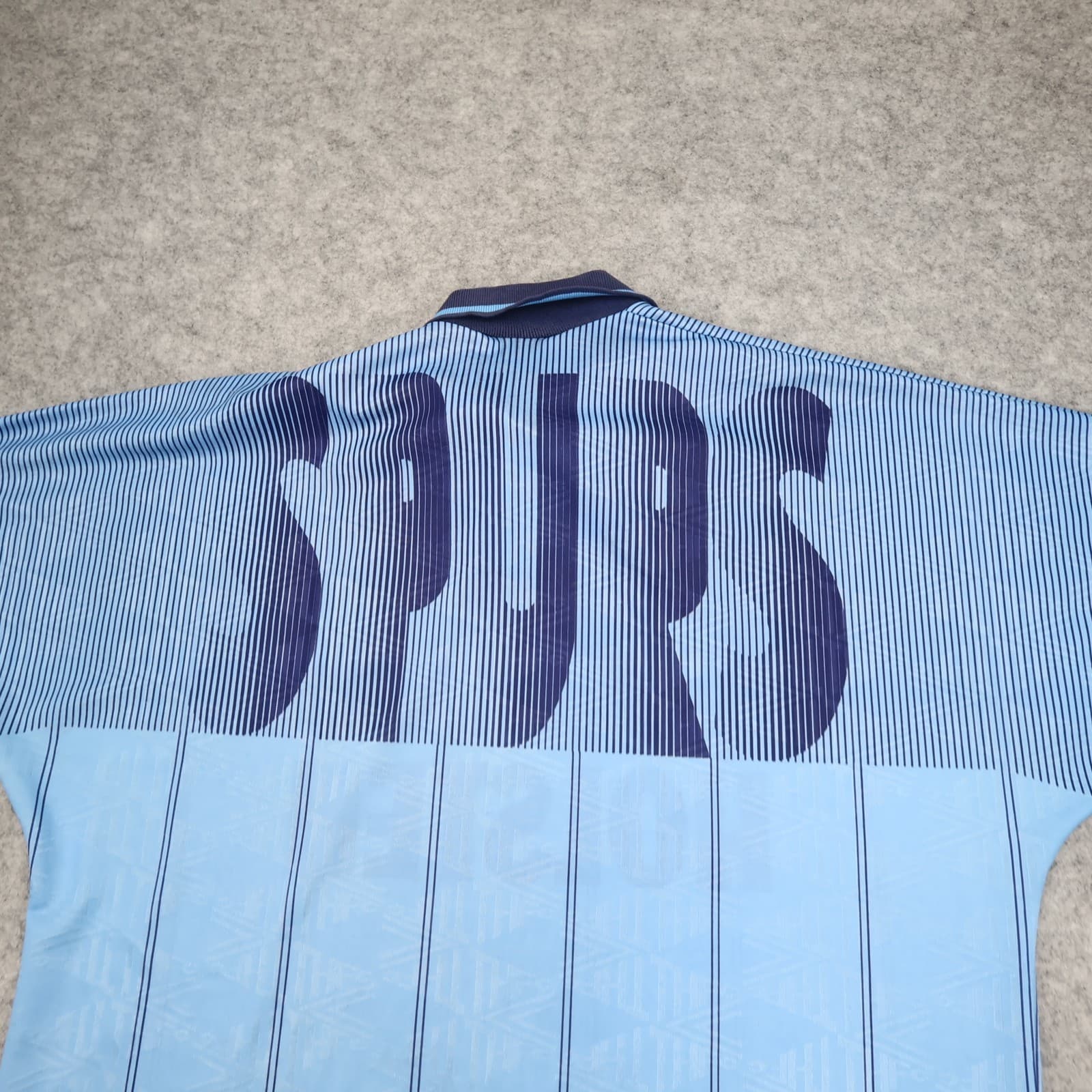 Vintage Tottenham Hotspur Shirt Extra Large Blue Third 1991 1994 Jersey Spurs photo 13