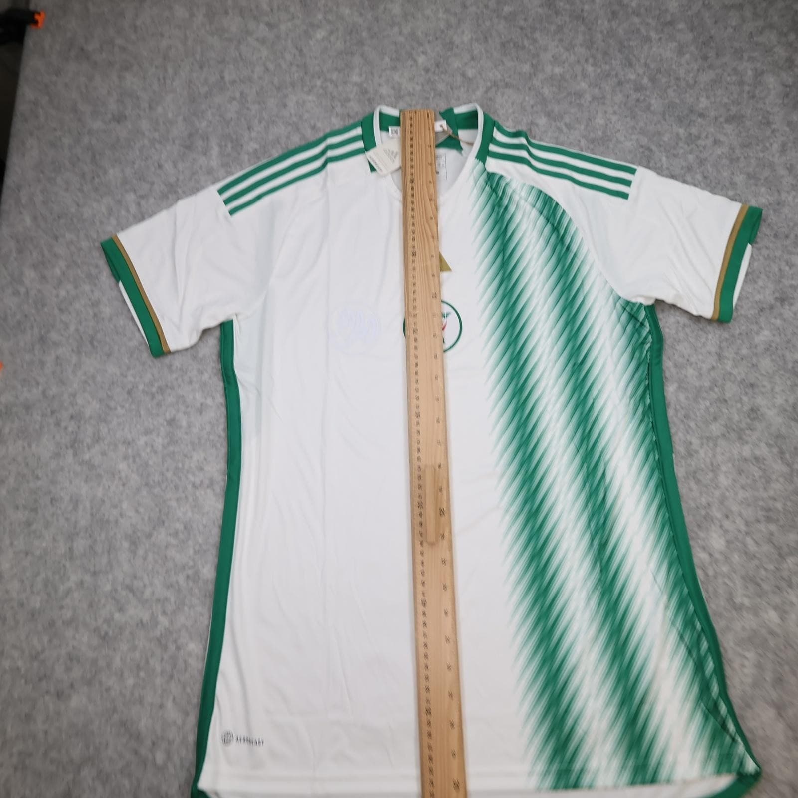 Algeria Home Shirt Mens Large White 2022 2023 Football Adidas AEROREADY Jersey photo 13