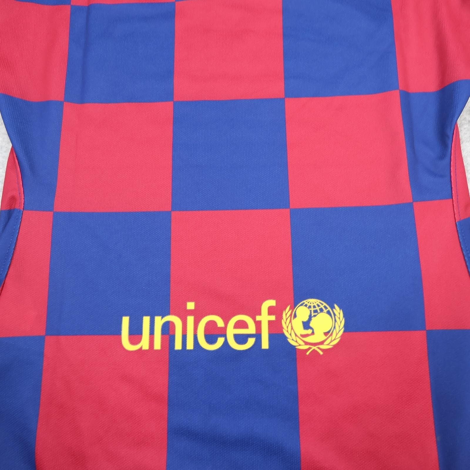 Barcelona Shirt Womens Small Red Blue Home 2019 2020 Football Nike Soccer Jersey photo 16