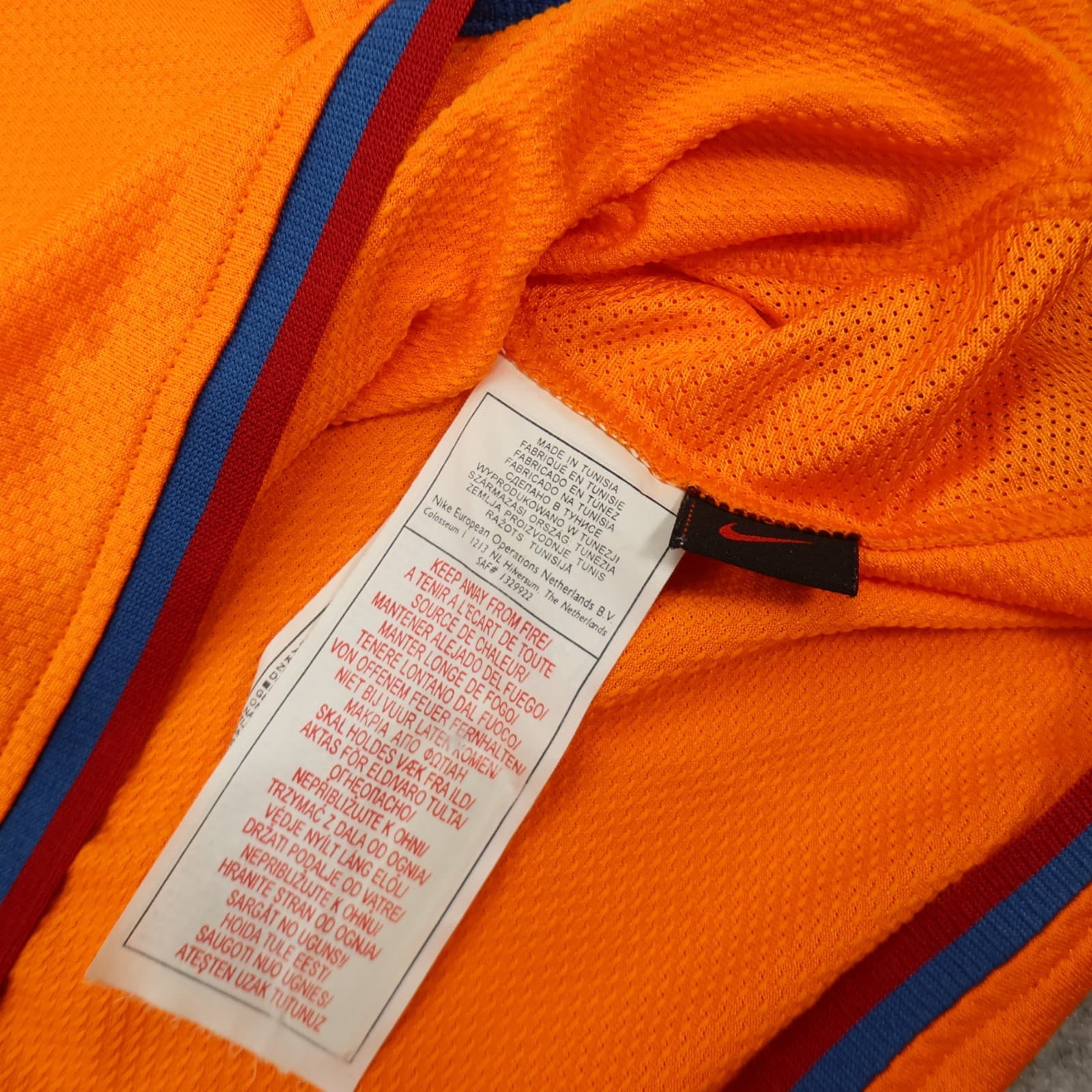 Vintage Barcelona Shirt Extra Large Orange Away Kit 2006 2007 Nike Soccer Jersey photo 9