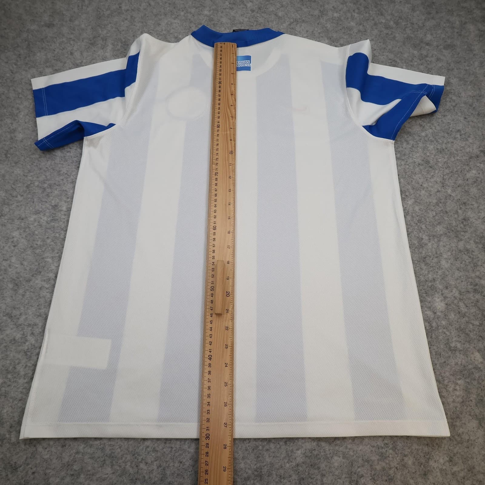 Brighton & Hove Albion Shirt Mens Large Blue Home 2016 2017 Nike Soccer Jersey photo 14