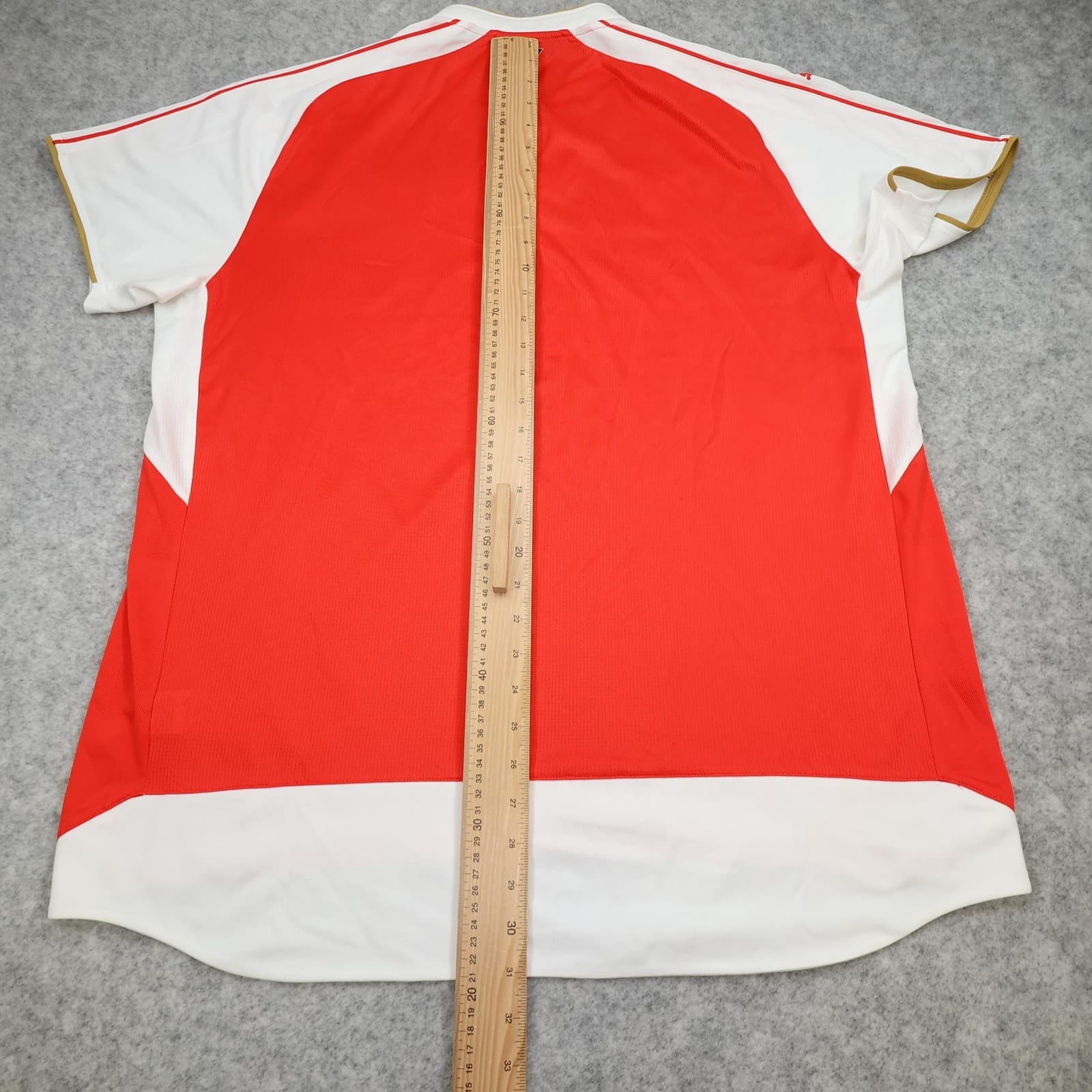 Arsenal Shirt Mens 2XL Red Home 2015 2016 Football Puma Emirates Soccer Jersey photo 12