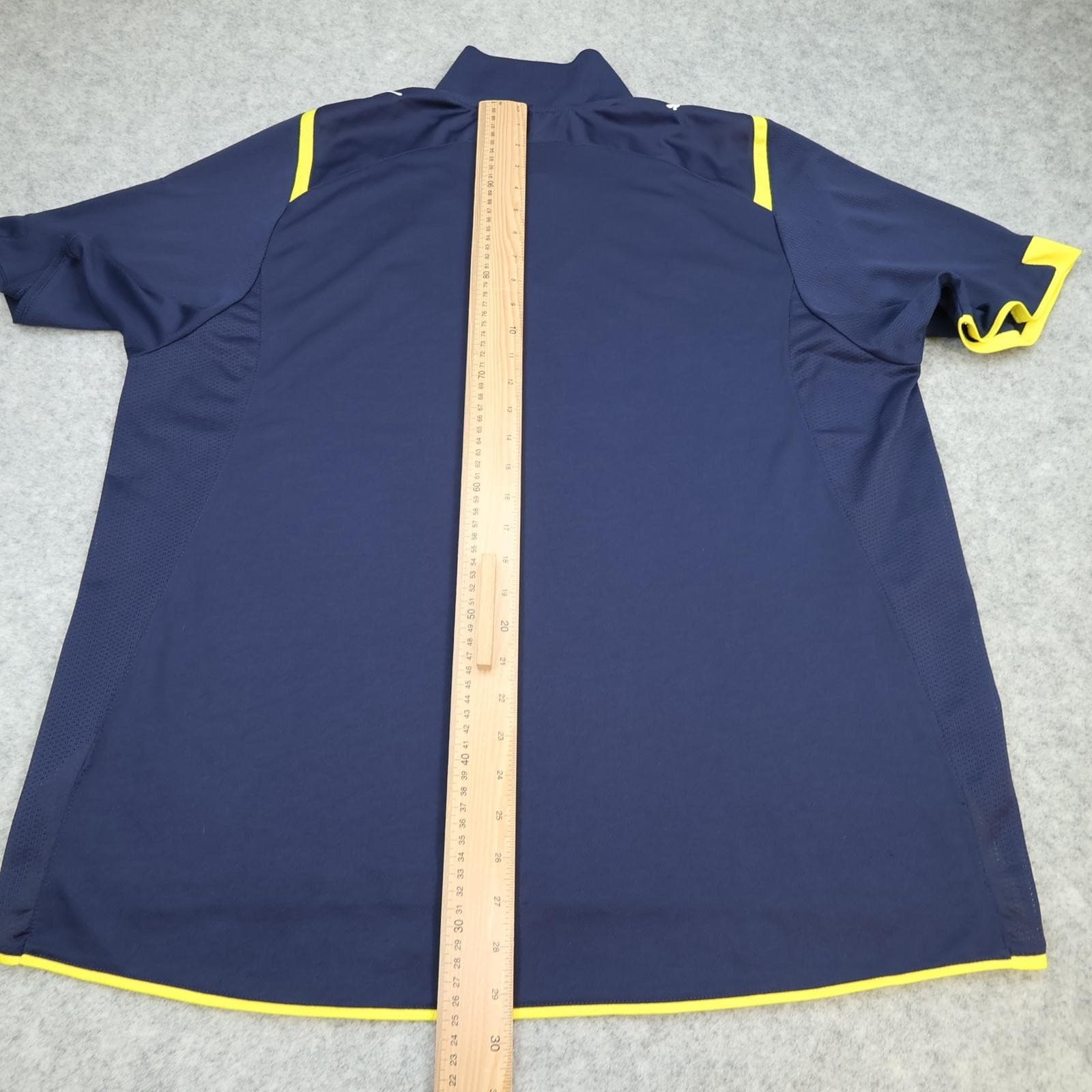 Tottenham Hotspur Away Shirt Mens 2XL Blue 2009 2010 Puma Mansion Soccer Jersey photo 10
