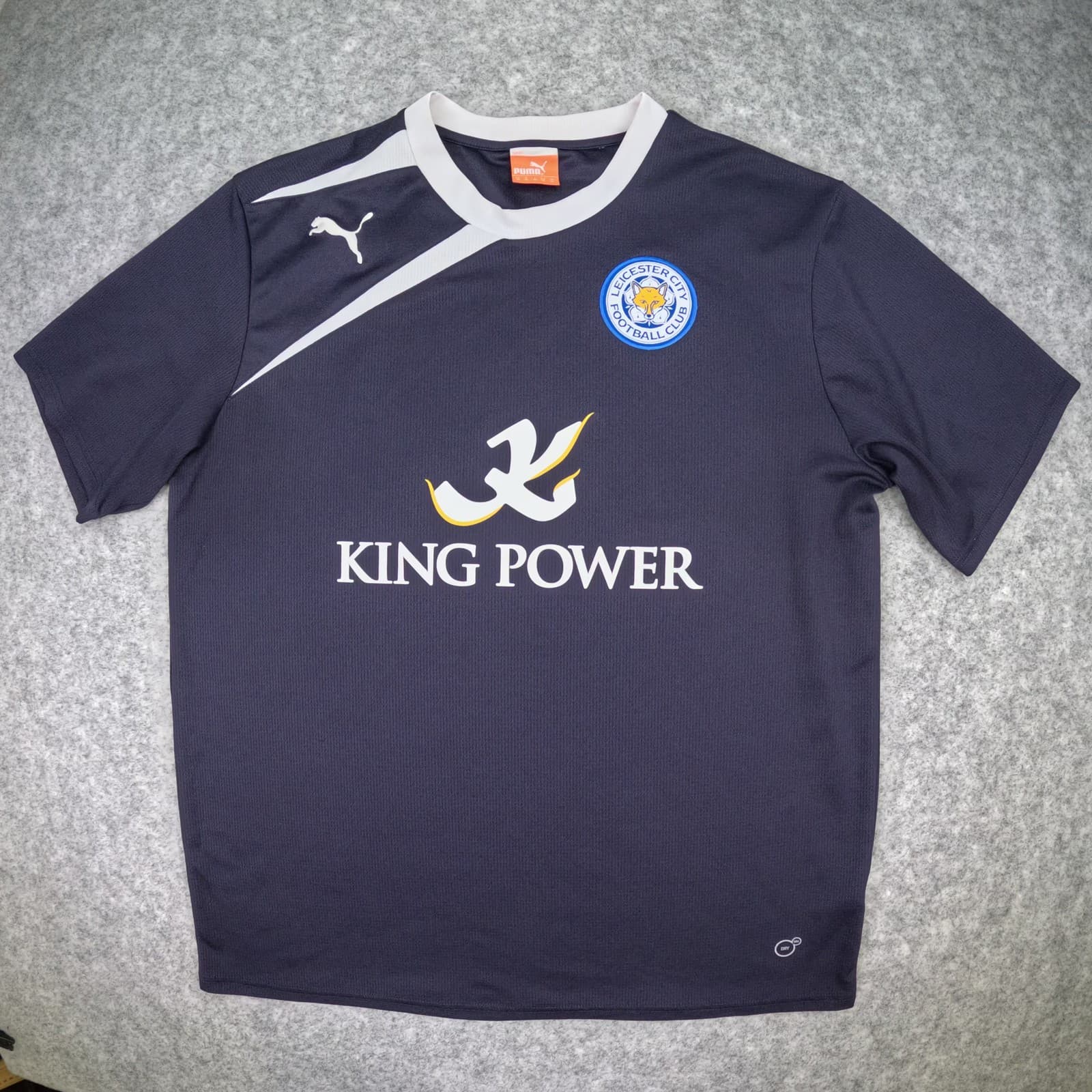 Leicester City Football Shirt Extra Large Navy PUMA Training 2012 2013