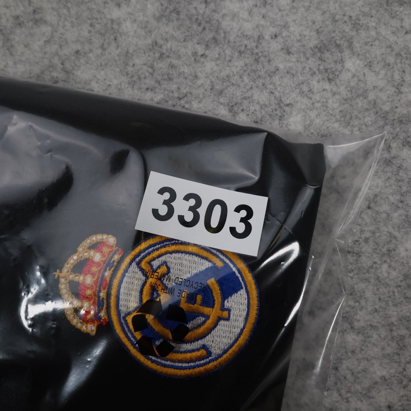 Vintage Real Madrid Shirt Large Black Away Kit 2004 2005 Adidas Football Jersey photo 14