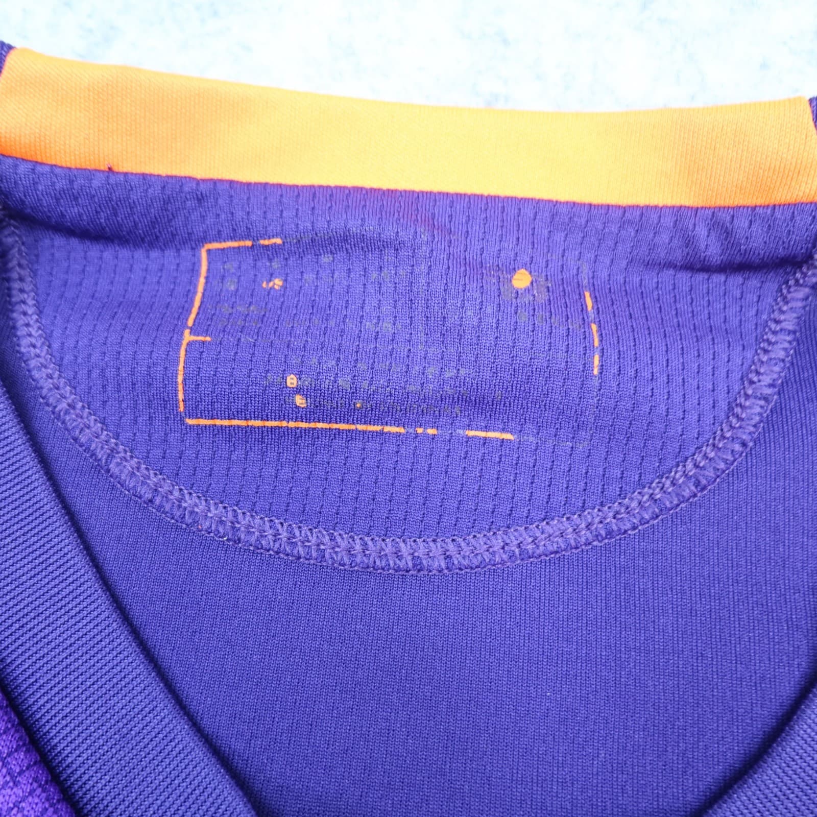 Liverpool Shirt Medium Purple Away Kit 2018 2019 New Balance Soccer Jersey 40" photo 6