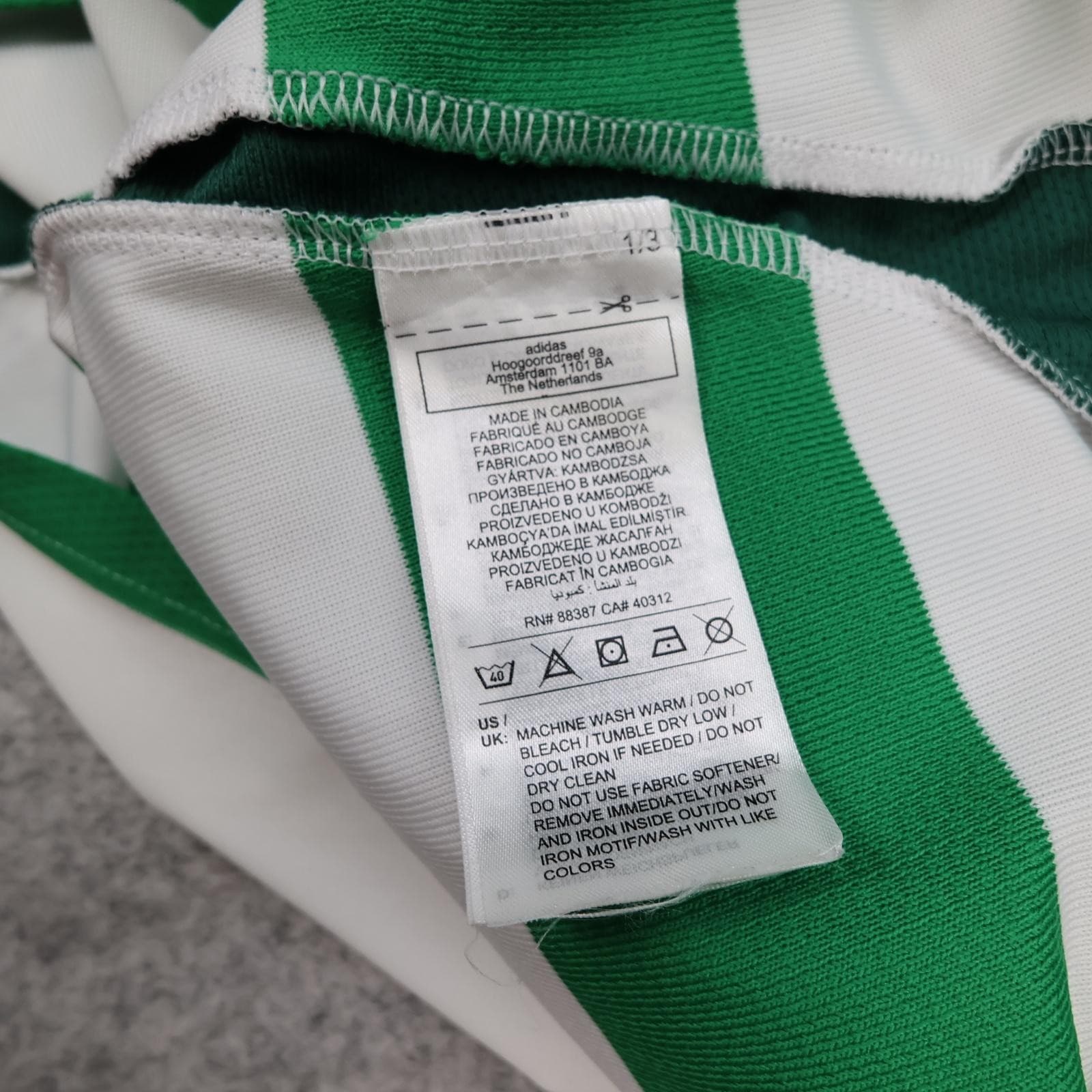 Celtic Shirt Mens Medium Green White Home 2024 2025 Adidas Soccer Jersey Kyogo 8 photo 14