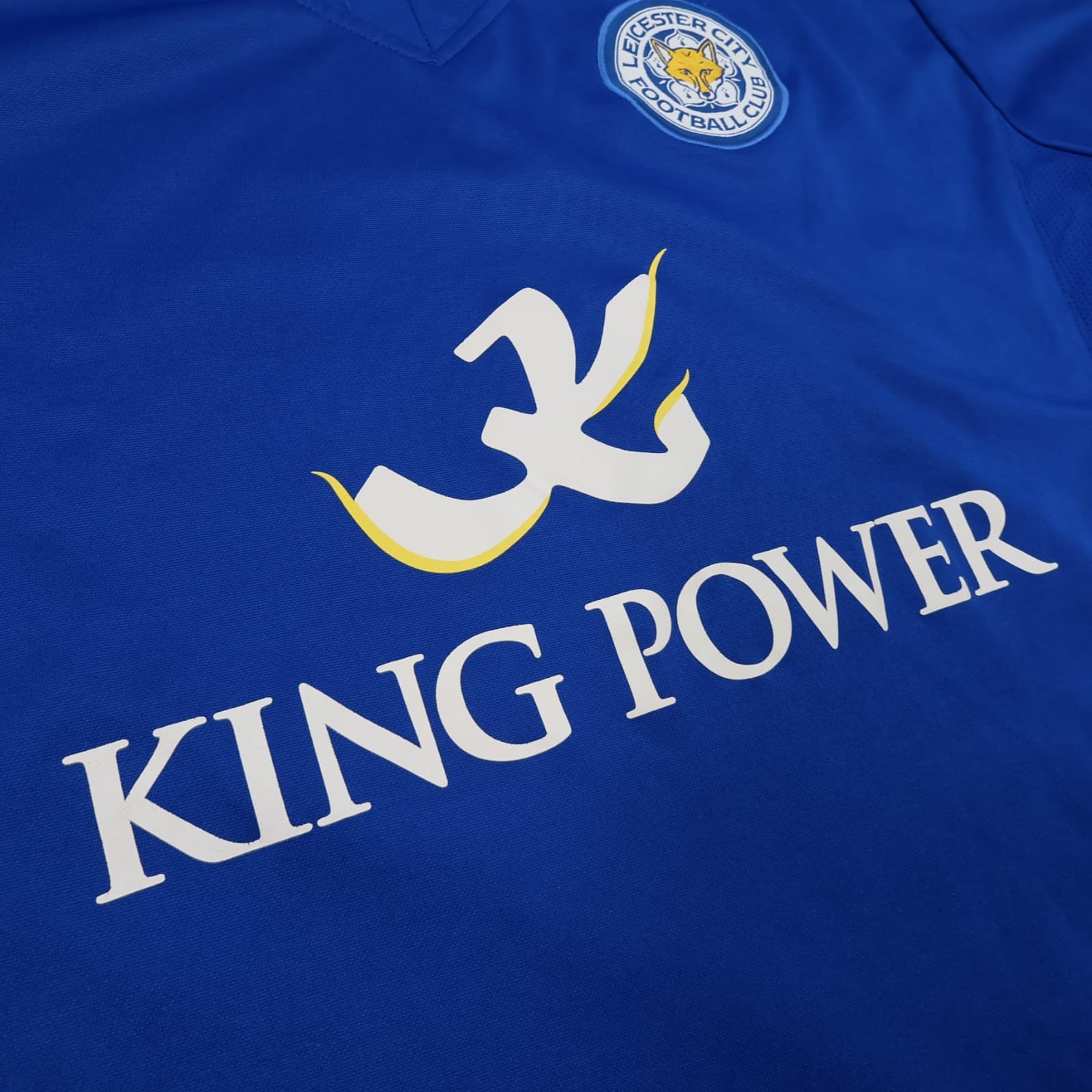 Leicester City Shirt Large Blue Home kit 2012 2013 Puma Soccer Jersey Football photo 6