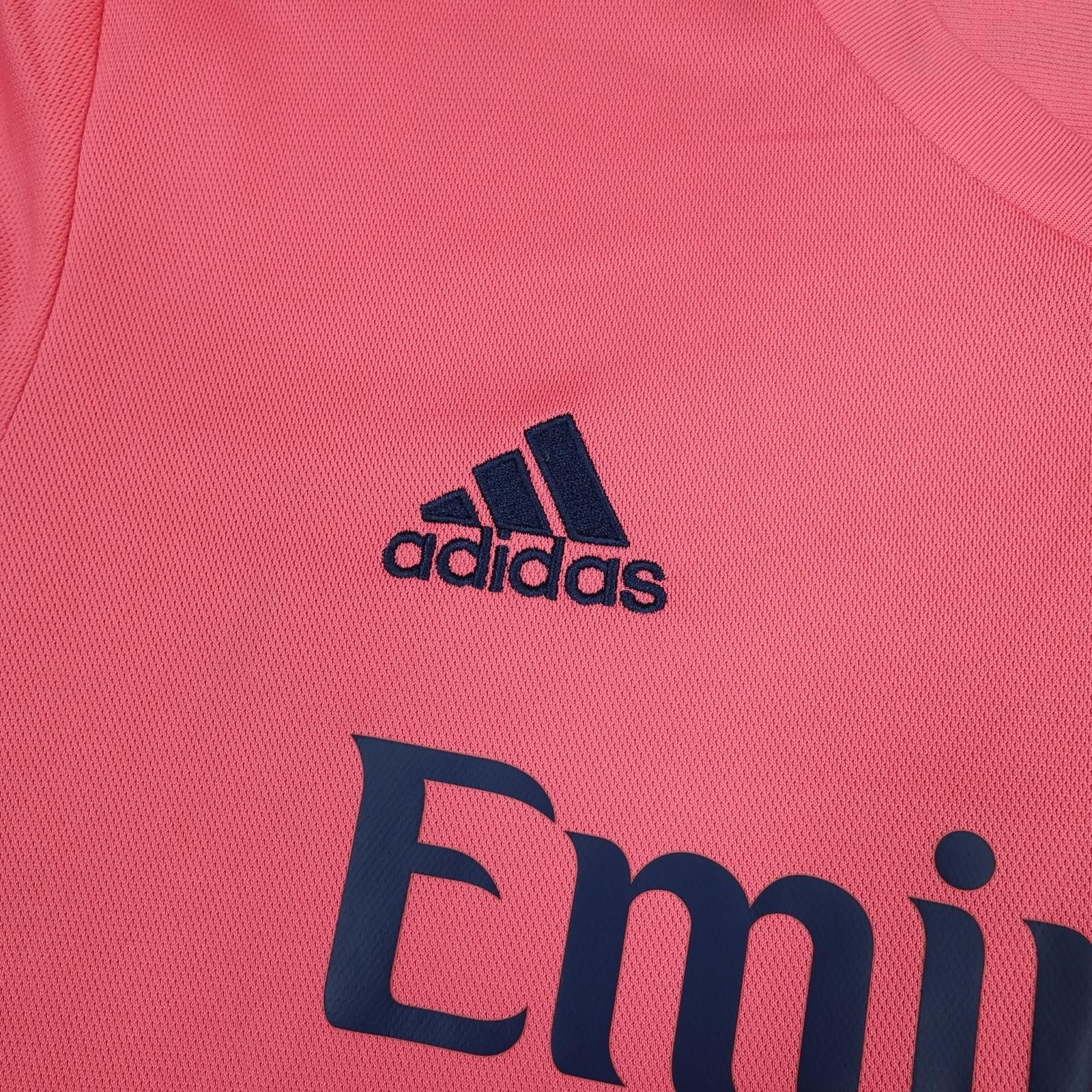 Real Madrid Shirt Mens Large Pink Away 2020 2021 Football Adidas Benzema 9 photo 6
